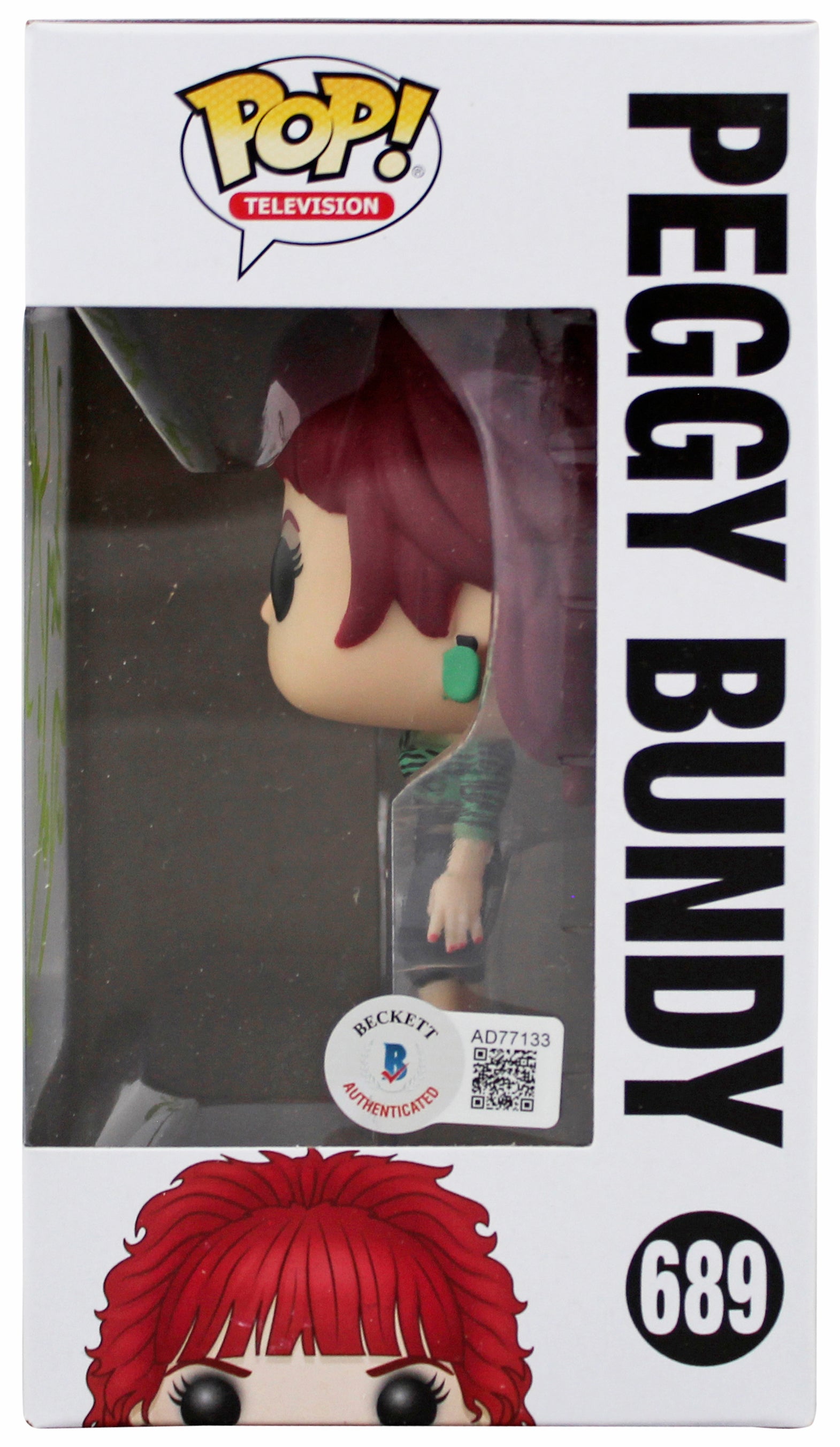 Katey Sagal Married With Children "Peg" Signed Funko Pop Vinyl Figure BAS Holo