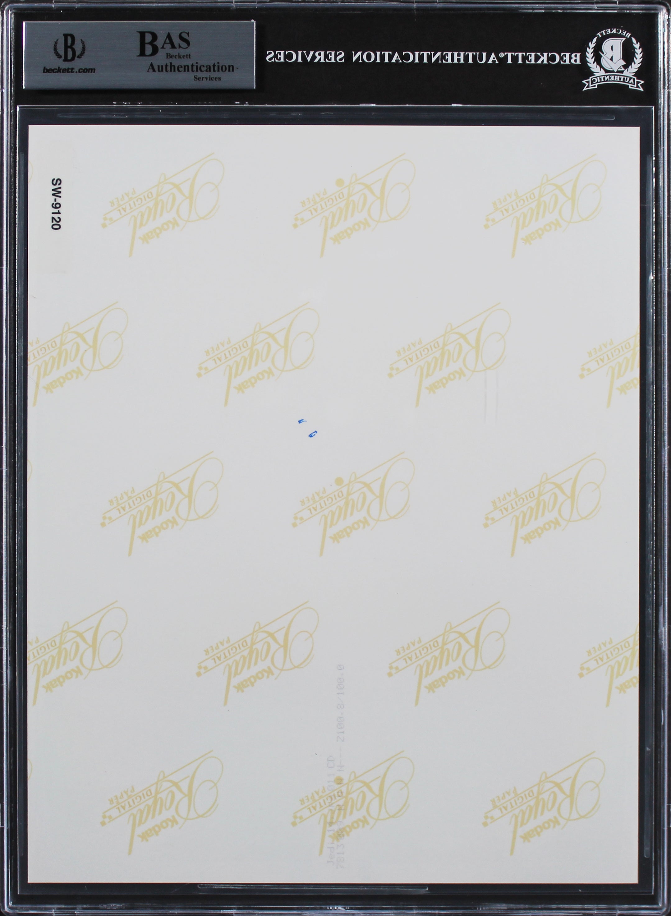 Harrison Ford Star Wars Authentic Signed 8x10 Photo Auto Graded 10! BAS Slabbed