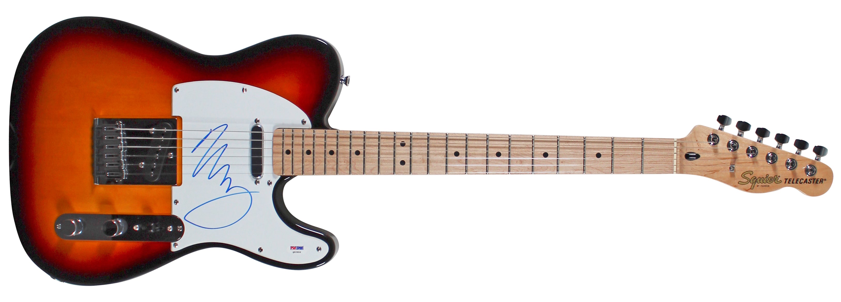 Neil Young Authentic Signed Fender Squier Telecaster Electric Guitar PSA #Q02604