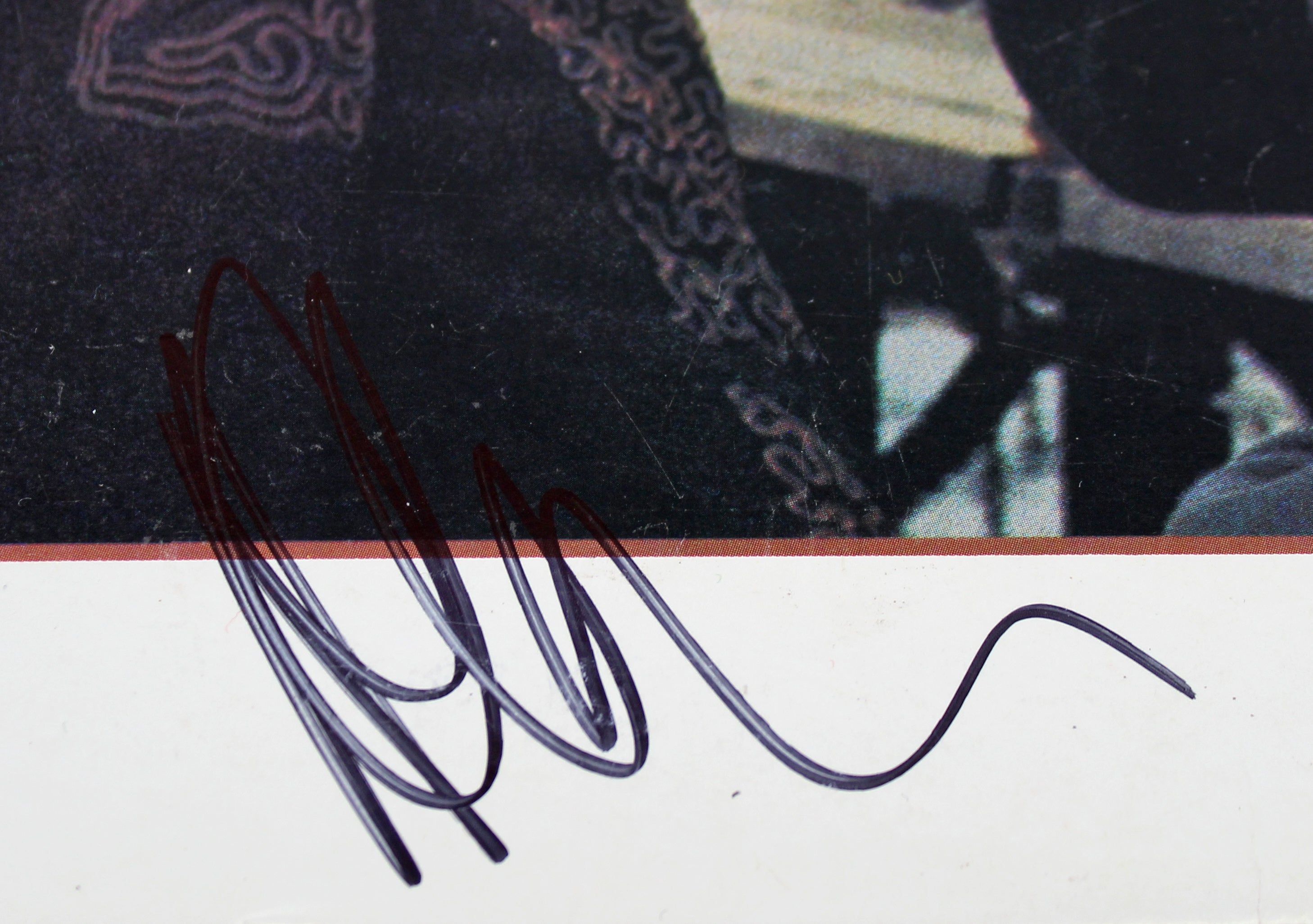 Adam Clayton U2 Authentic Signed October Album Cover W/ Vinyl BAS #E44187