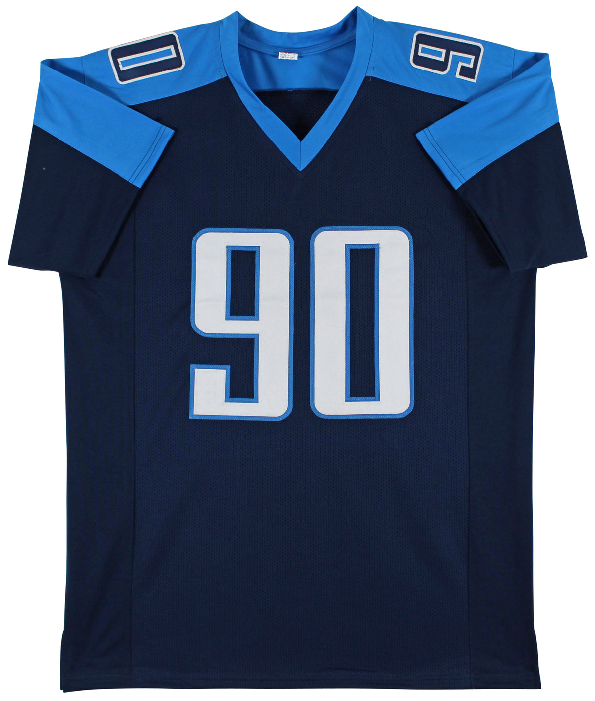 Jevon Kearse "The Freak" Signed Navy Blue Pro Style Jersey BAS Witness #W598017