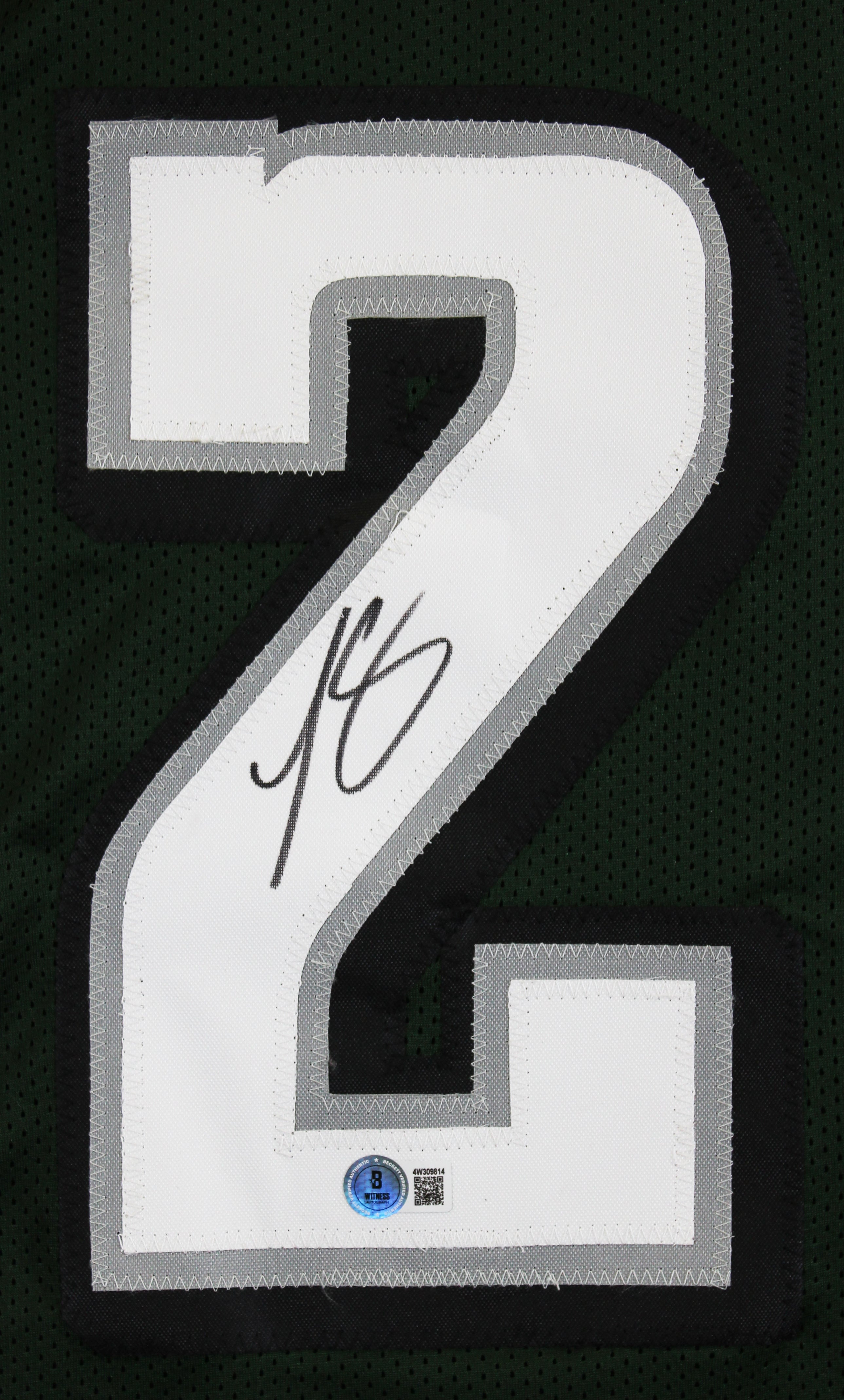 LeSean McCoy Authentic Signed Green Pro Style Jersey BAS Witnessed