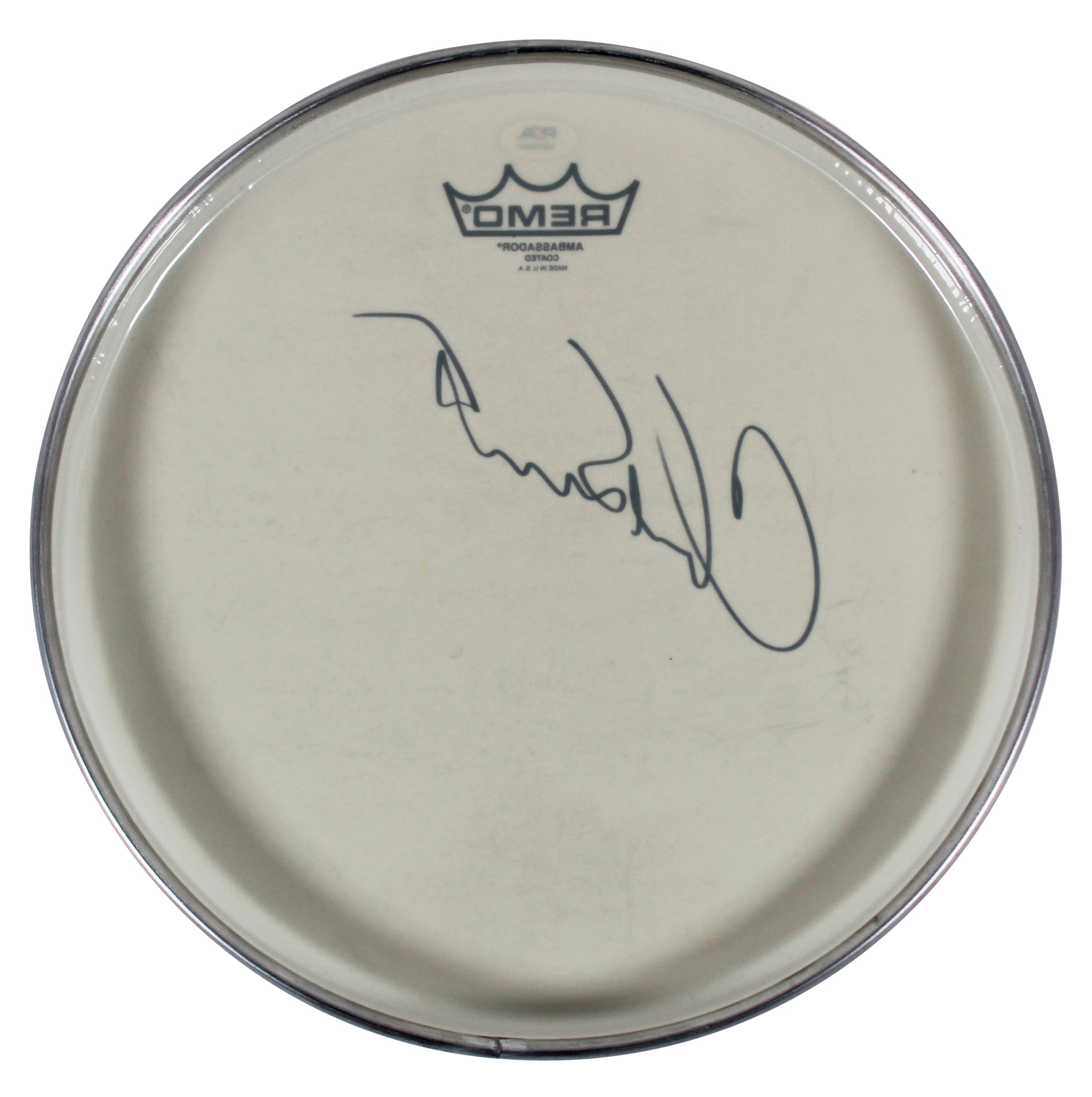 Chad Smith Red Hot Chili Peppers Authentic Signed 12 Inch Drum Head PSA #AM19984