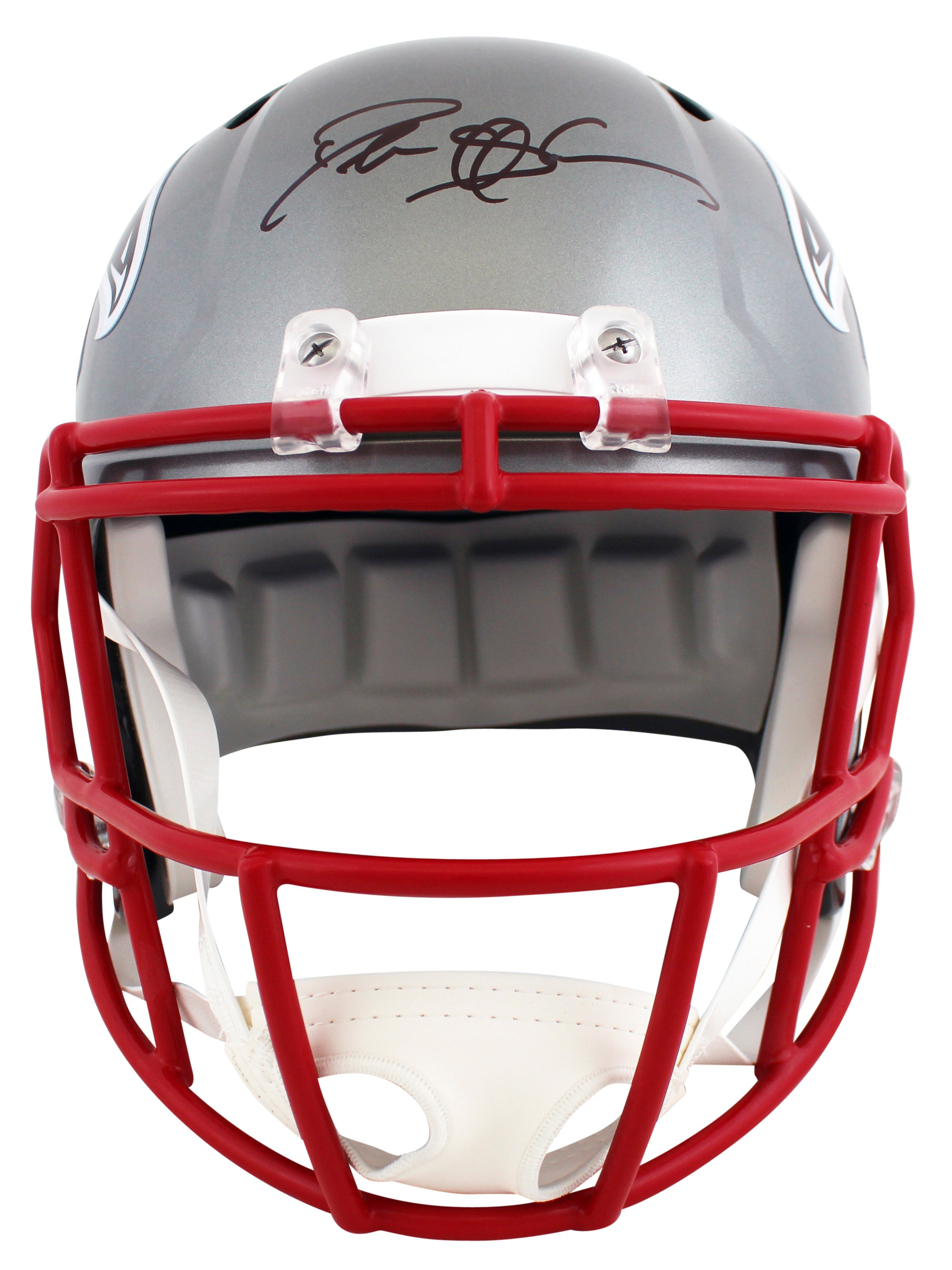 Falcons Deion Sanders Authentic Signed Flash Full Size Speed Rep Helmet BAS Wit