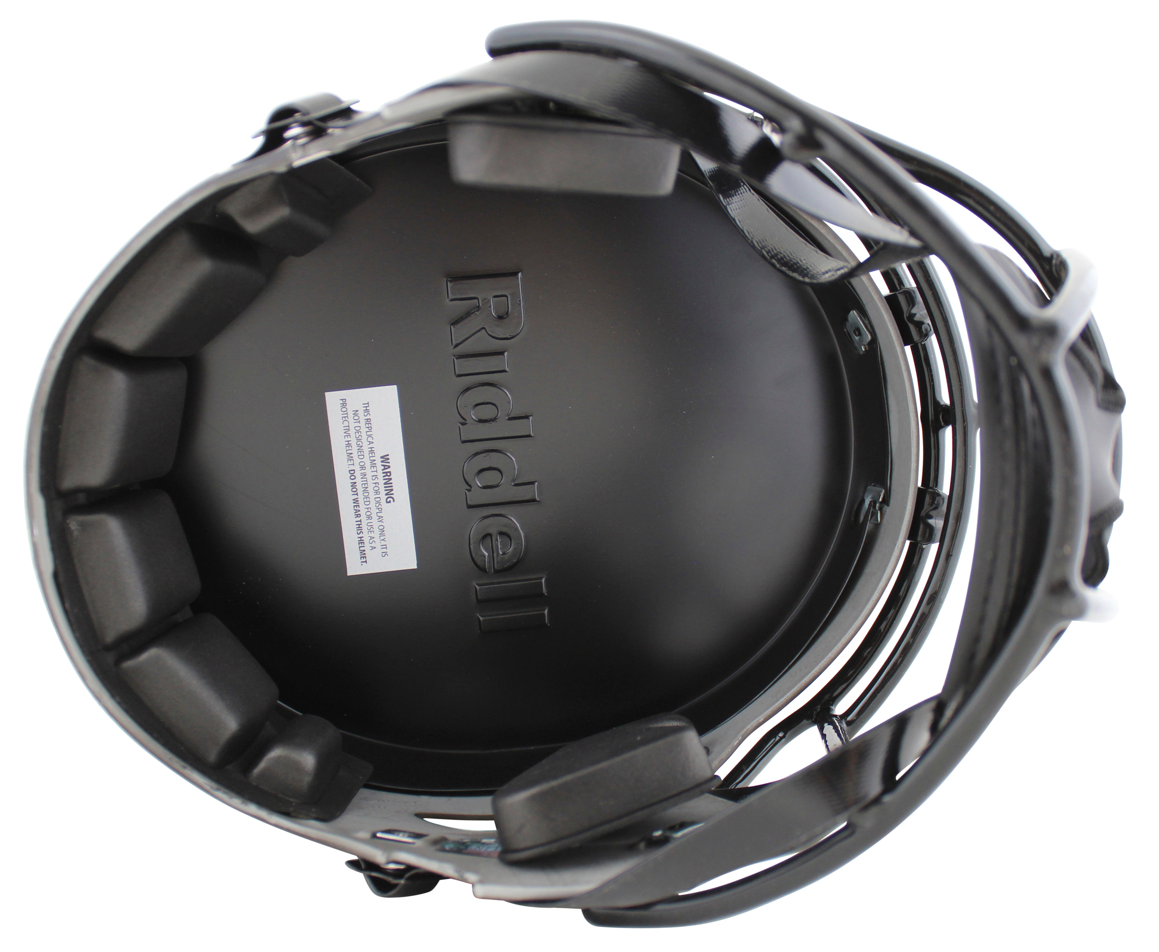 Falcons Deion Sanders Signed Eclipse Full Size Speed Rep Helmet BAS Witnessed