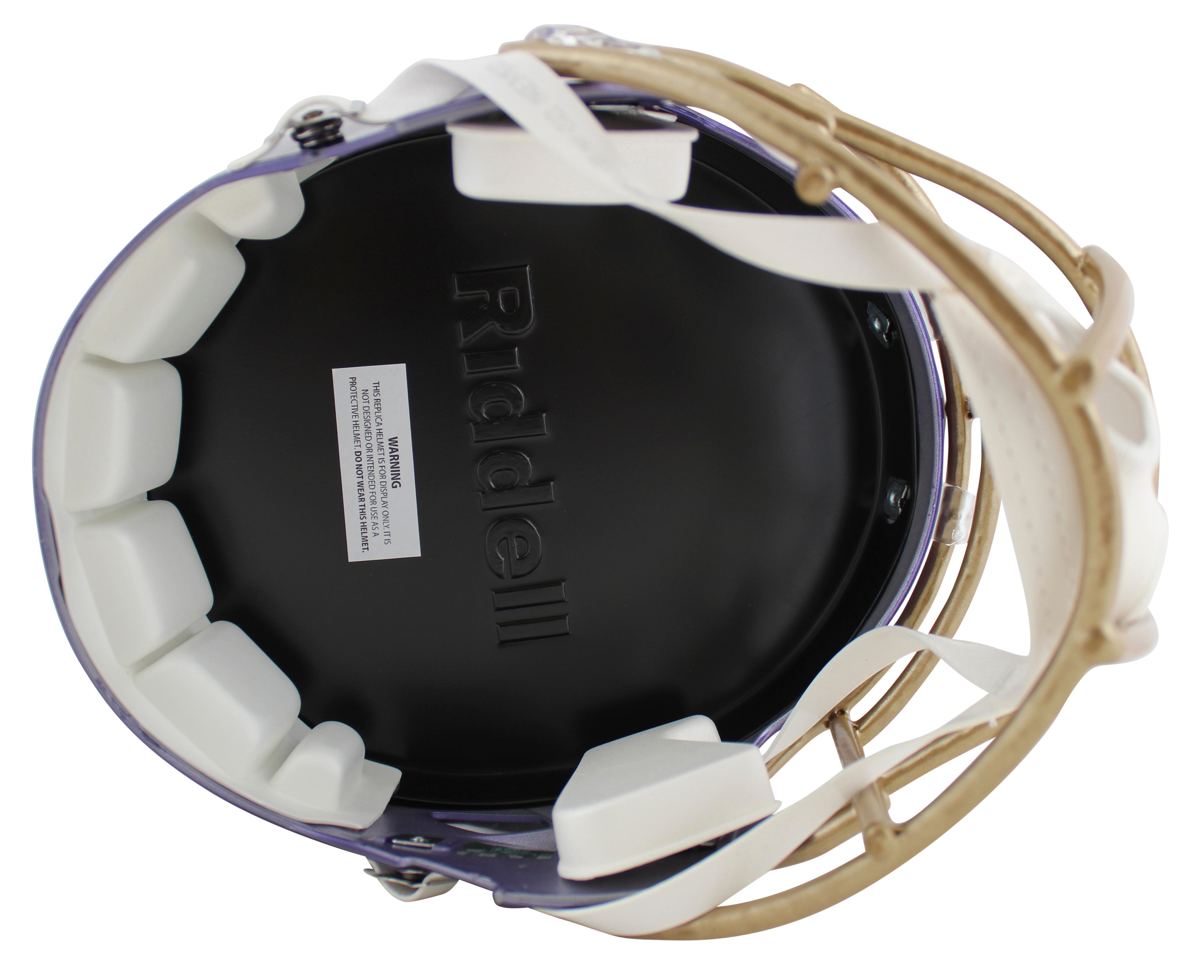 Ravens Deion Sanders Authentic Signed Flash Full Size Speed Rep Helmet BAS Wit