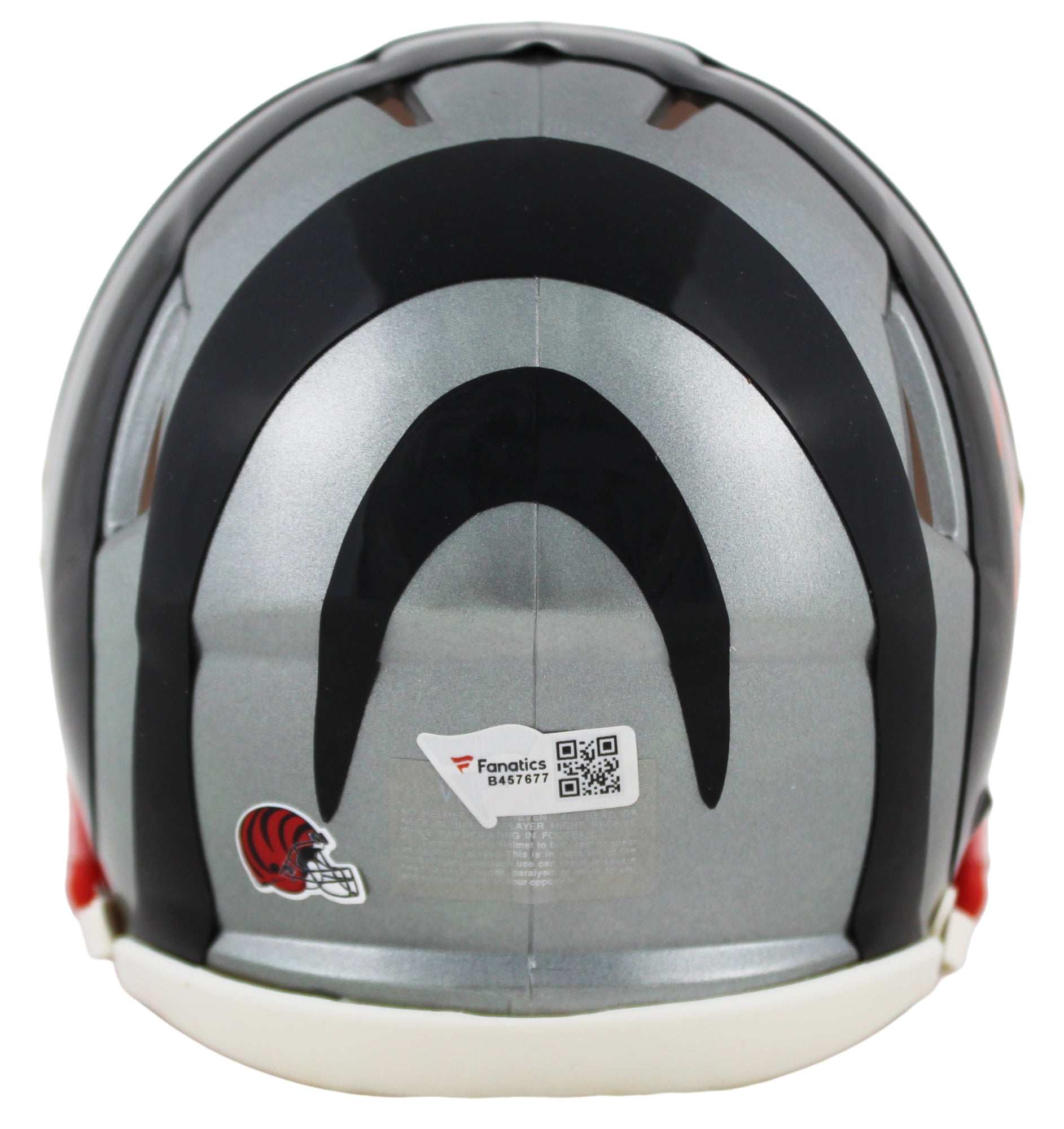 Bengals Joe Burrow Authentic Signed Flash Speed Mini Helmet Fanatics #B457677