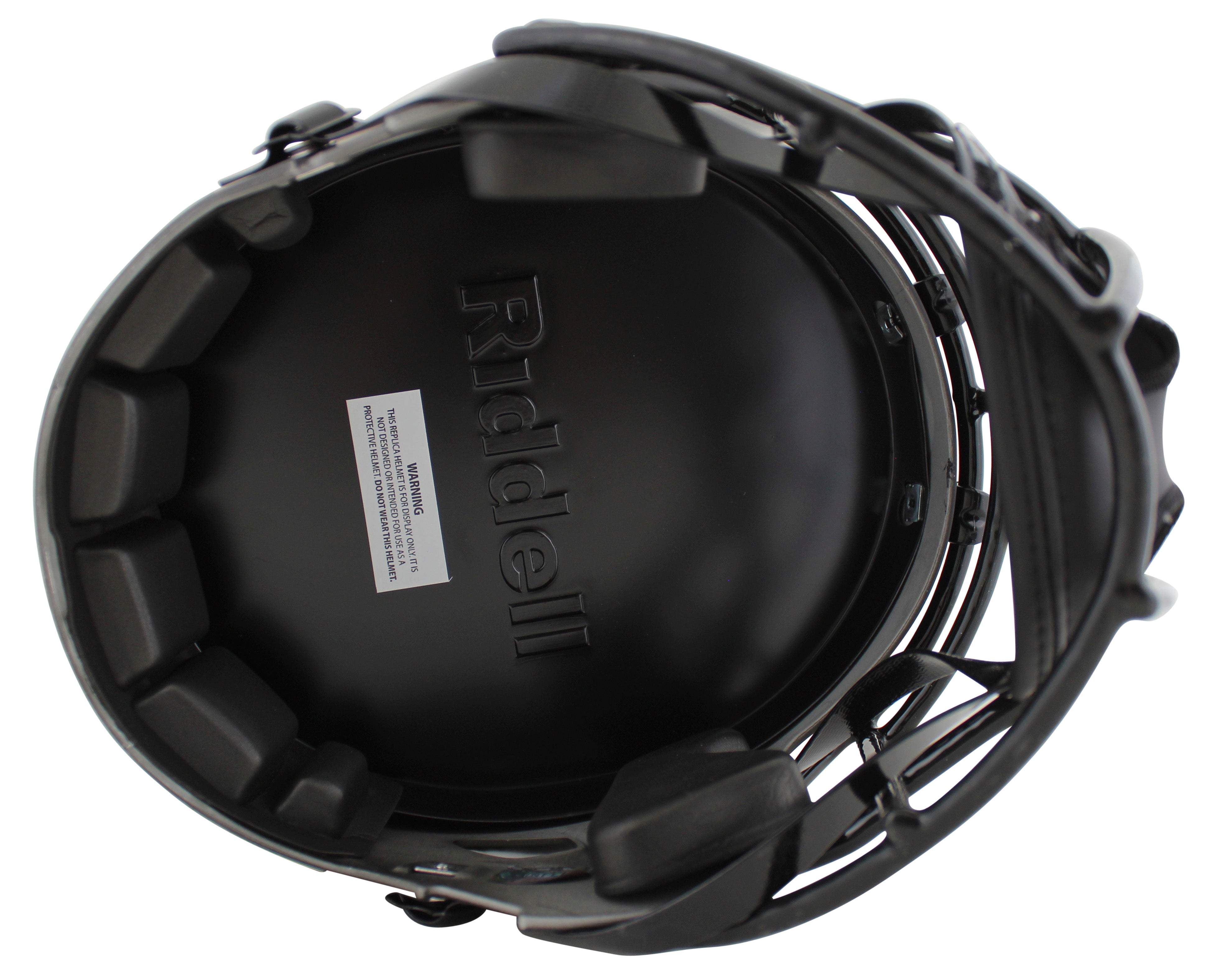 Patriots Wes Welker Authentic Signed Eclipse Full Size Speed Rep Helmet BAS Wit