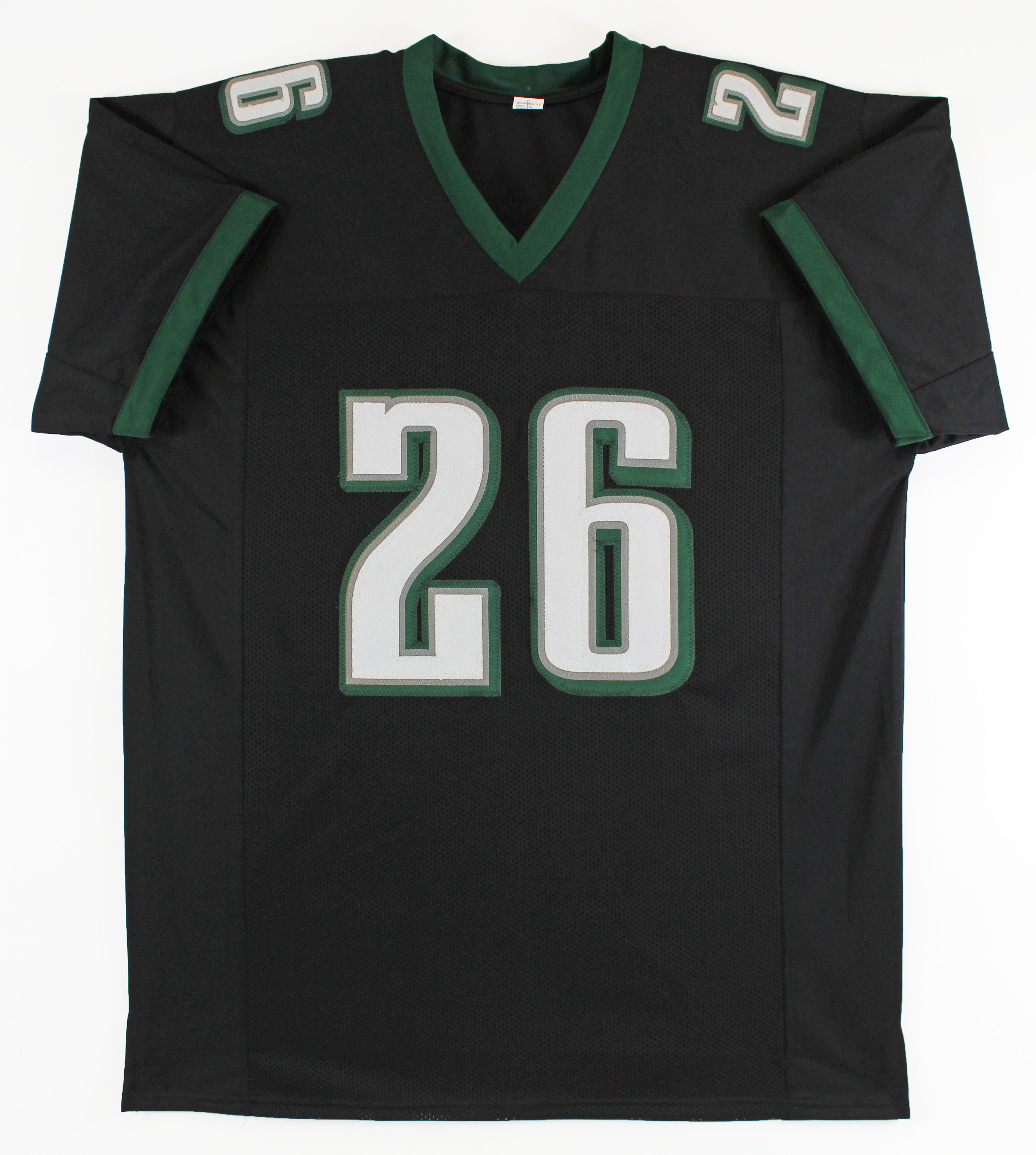 Miles Sanders Authentic Signed Black Pro Style Jersey Autographed BAS or JSA