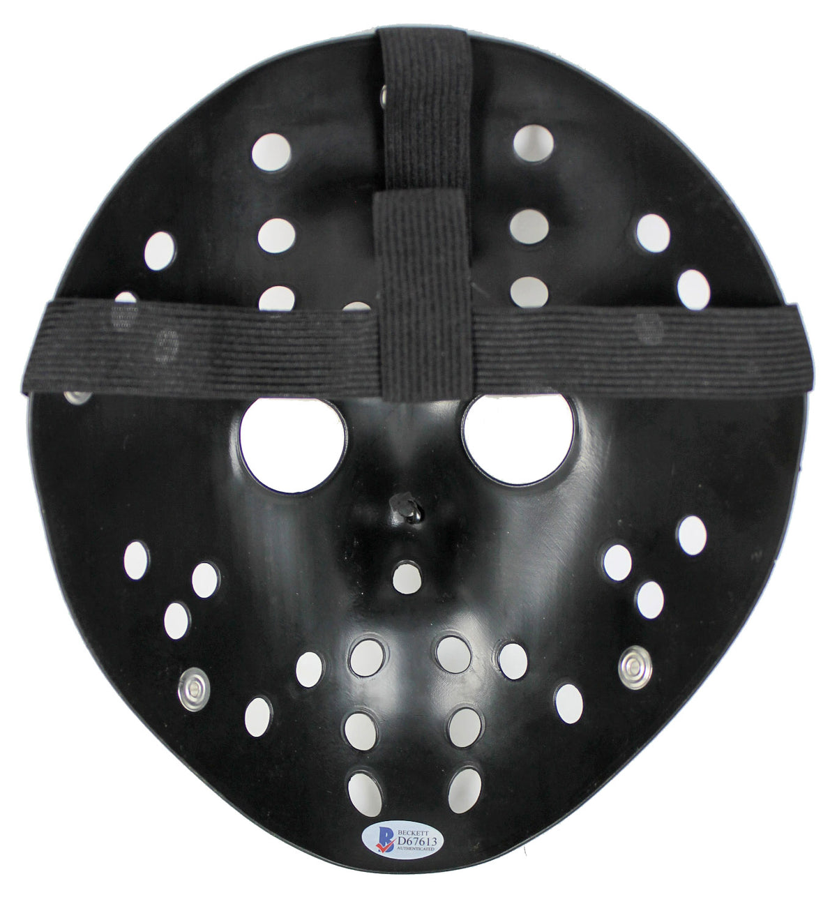 Ari Lehman Friday The 13th "First F****** Jason!" Signed Black Jason Mask BAS