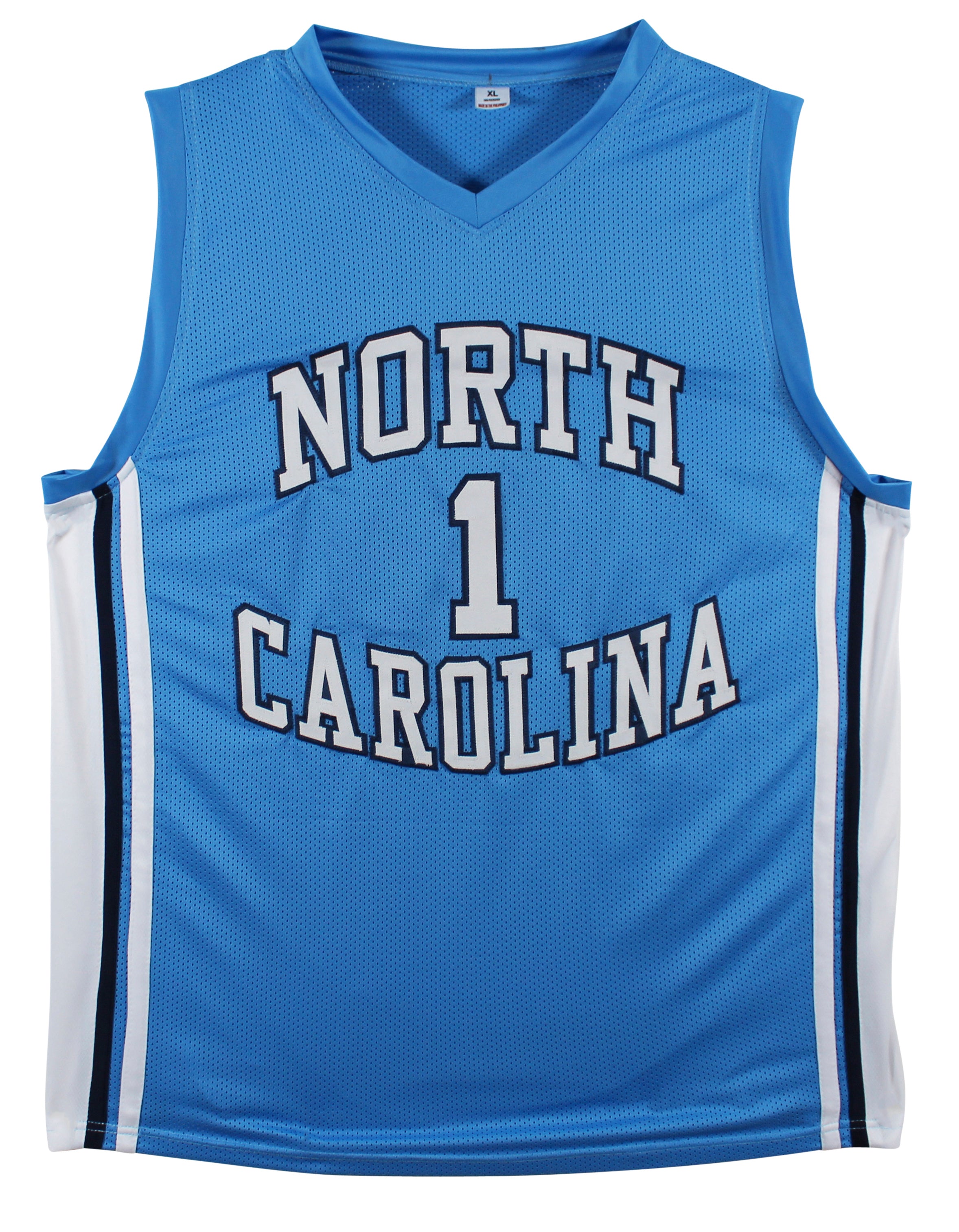 UNC Roy Williams Authentic Signed Carolina Blue Pro Style Jersey BAS Witnessed