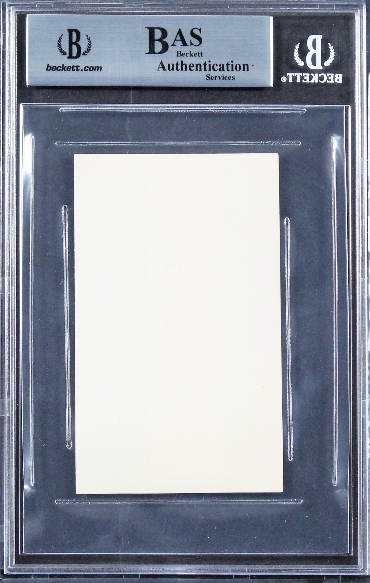 Alexander Hamilton Authentic Signed .75x3 Cut Signature BAS Slabbed