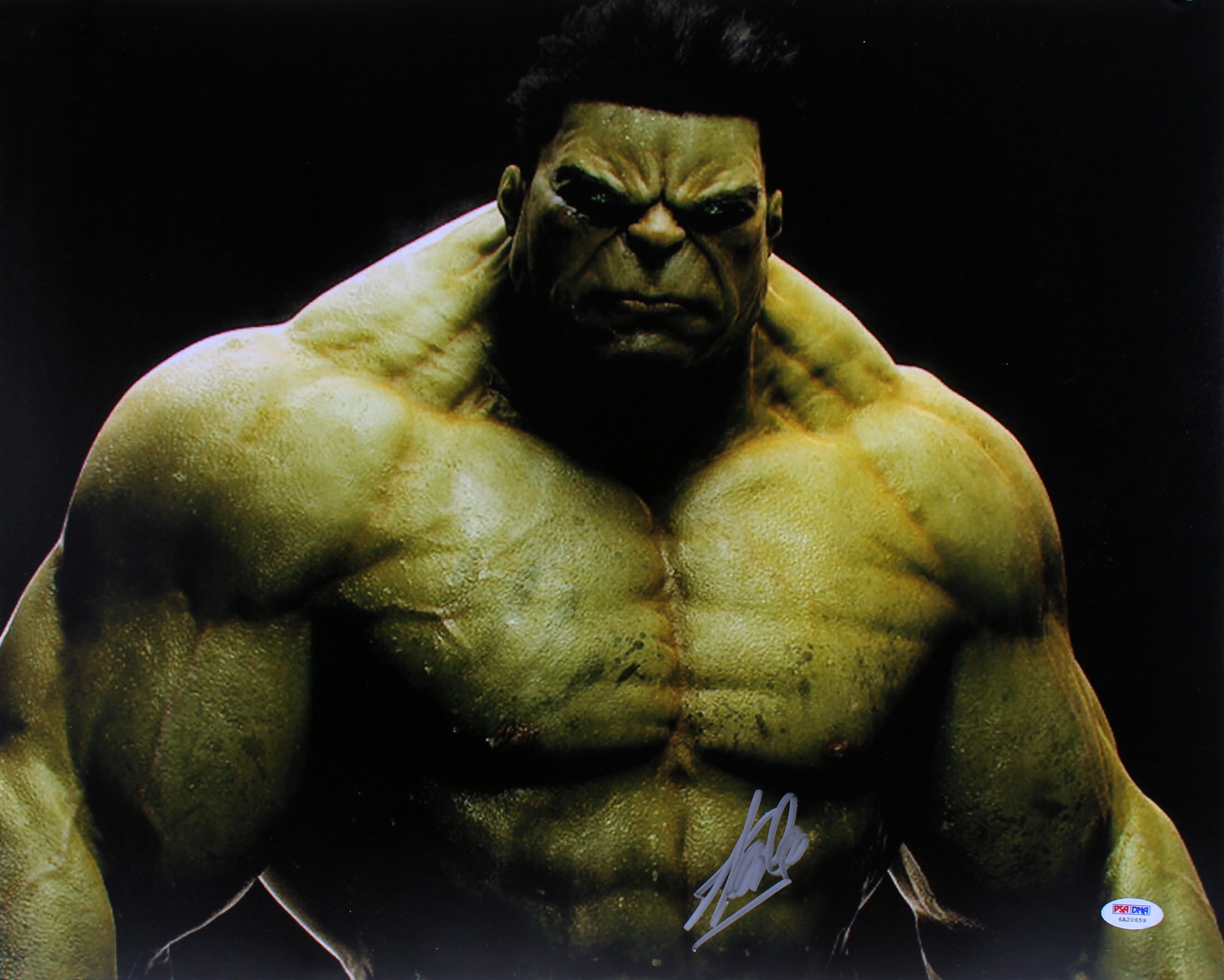 Stan Lee Marvel Authentic Signed 16x20 Hulk Photo Autographed PSA Itp #6A20659