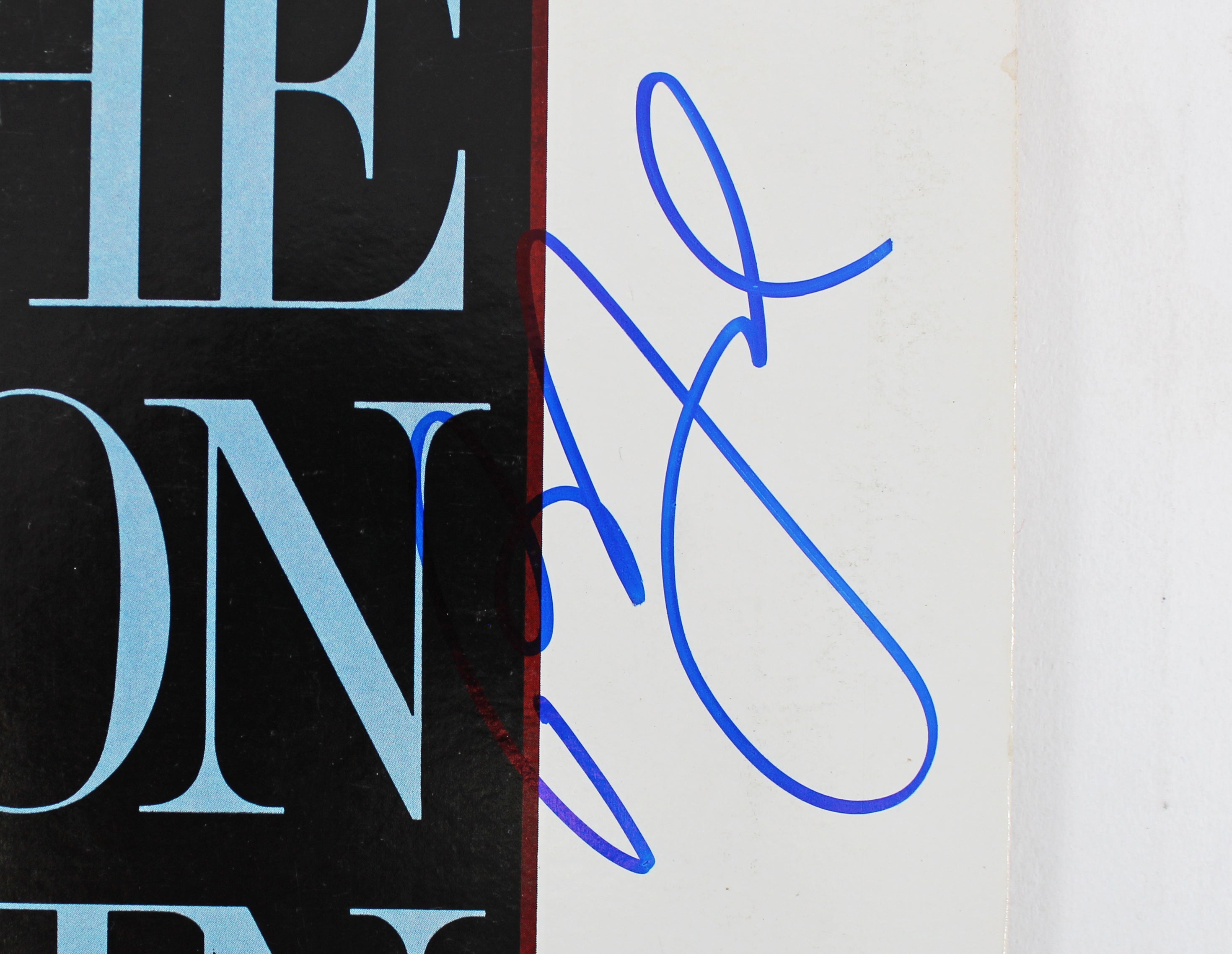 Billy Joel Authentic Signed The Nylon Curtain Album Cover W/ Vinyl BAS #D17682