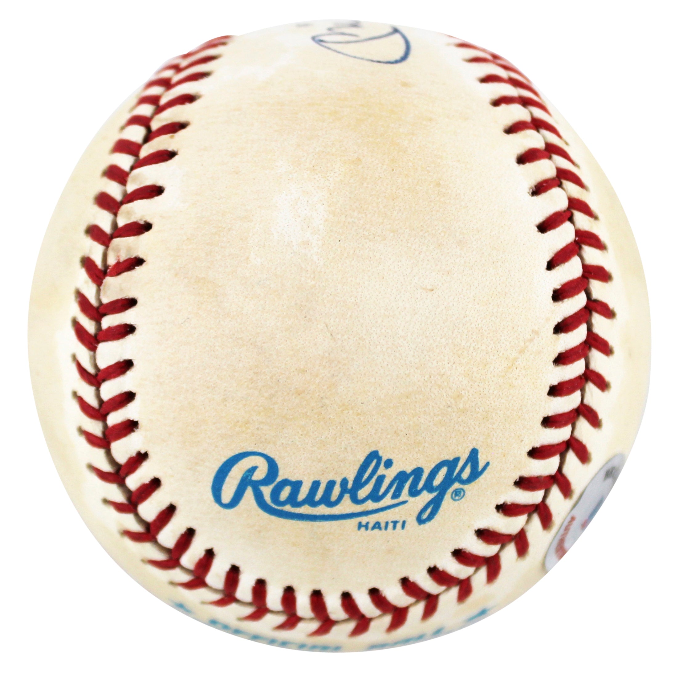 Yankees Mickey Mantle Authentic Signed Bobby Brown Oal Baseball BAS #AC33933