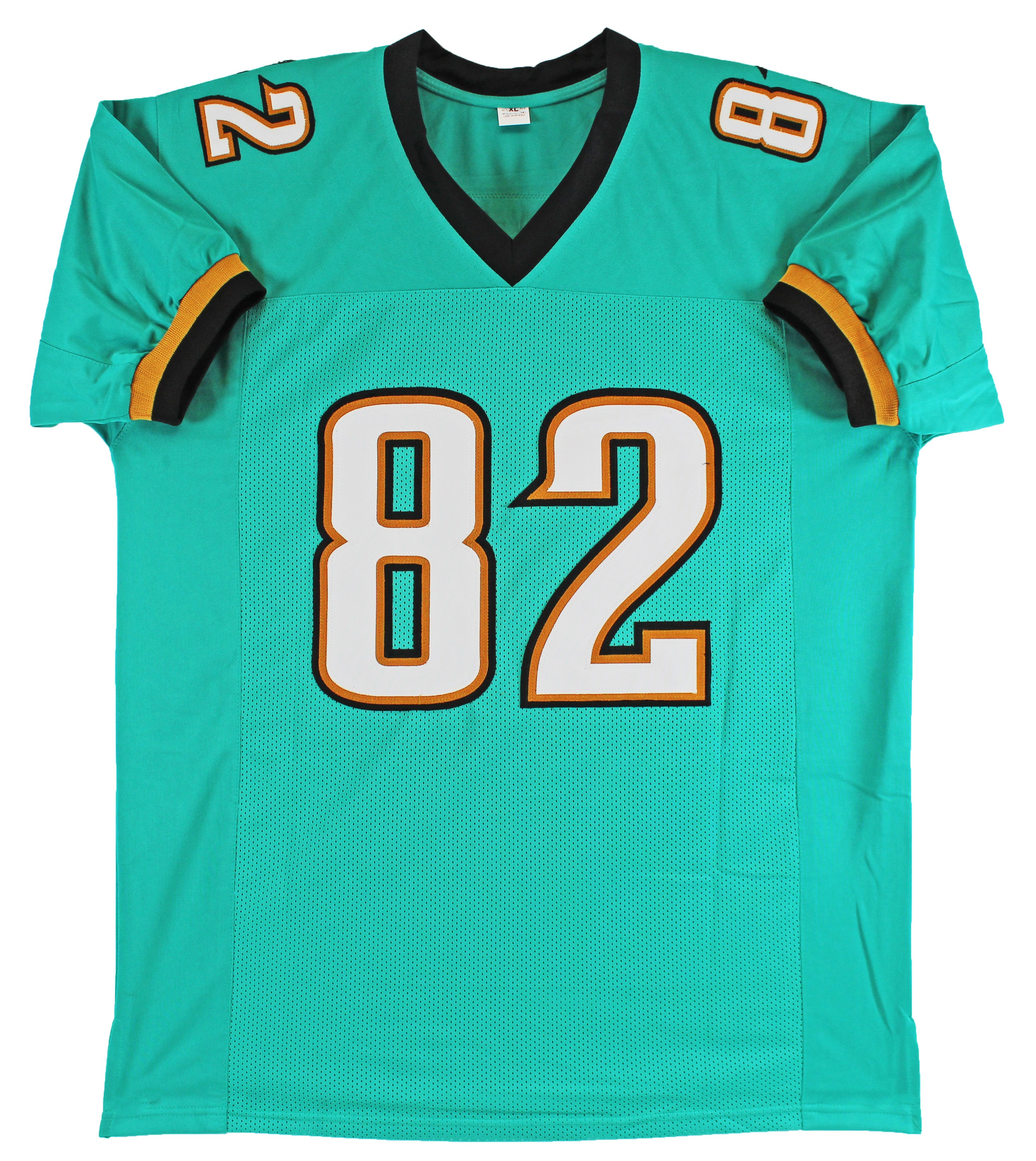 Jimmy Smith Authentic Signed Teal Pro Style Jersey Autographed BAS Witnessed