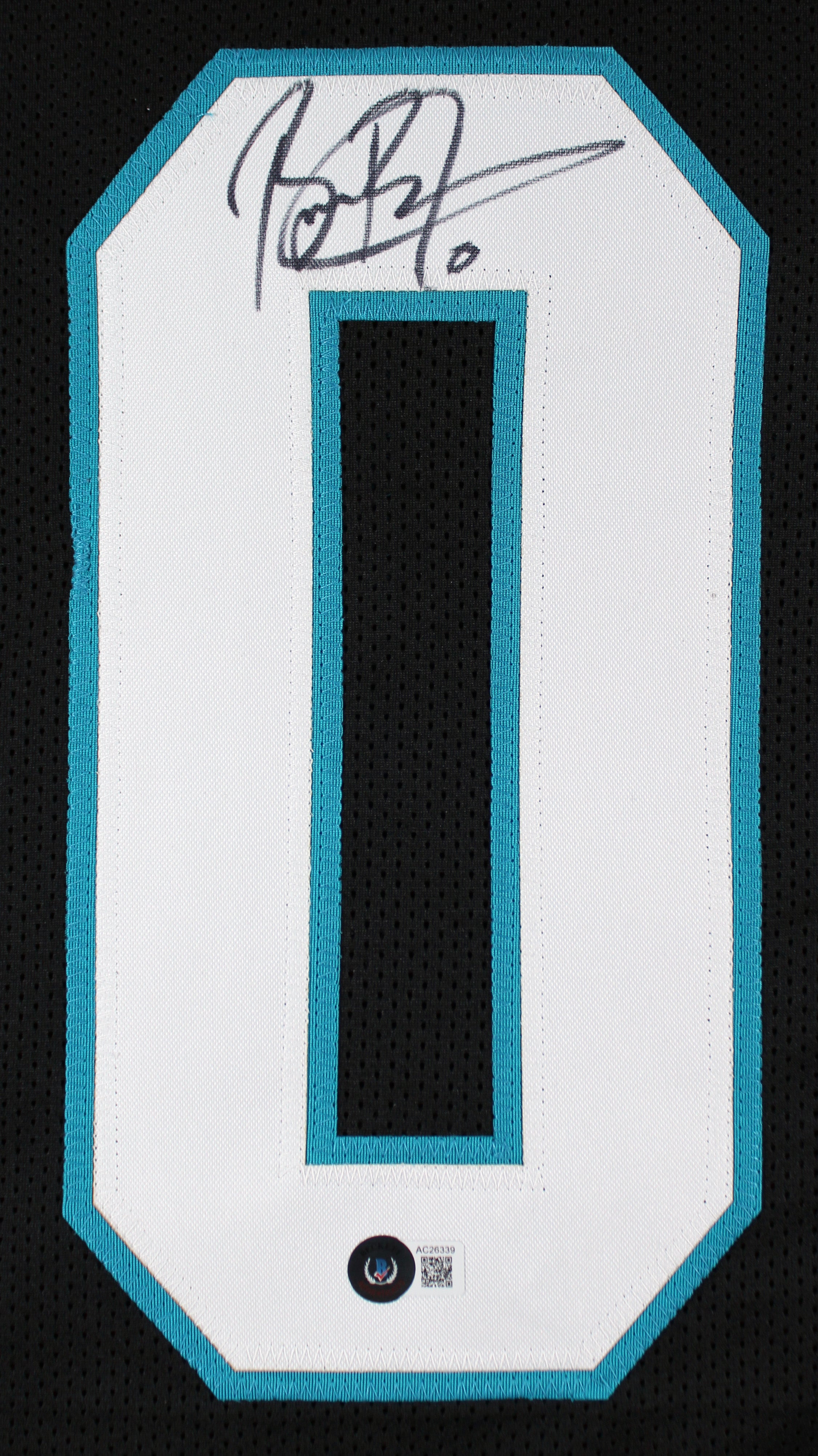 Brian Burns Authentic Signed Black Pro Style Jersey Autographed BAS