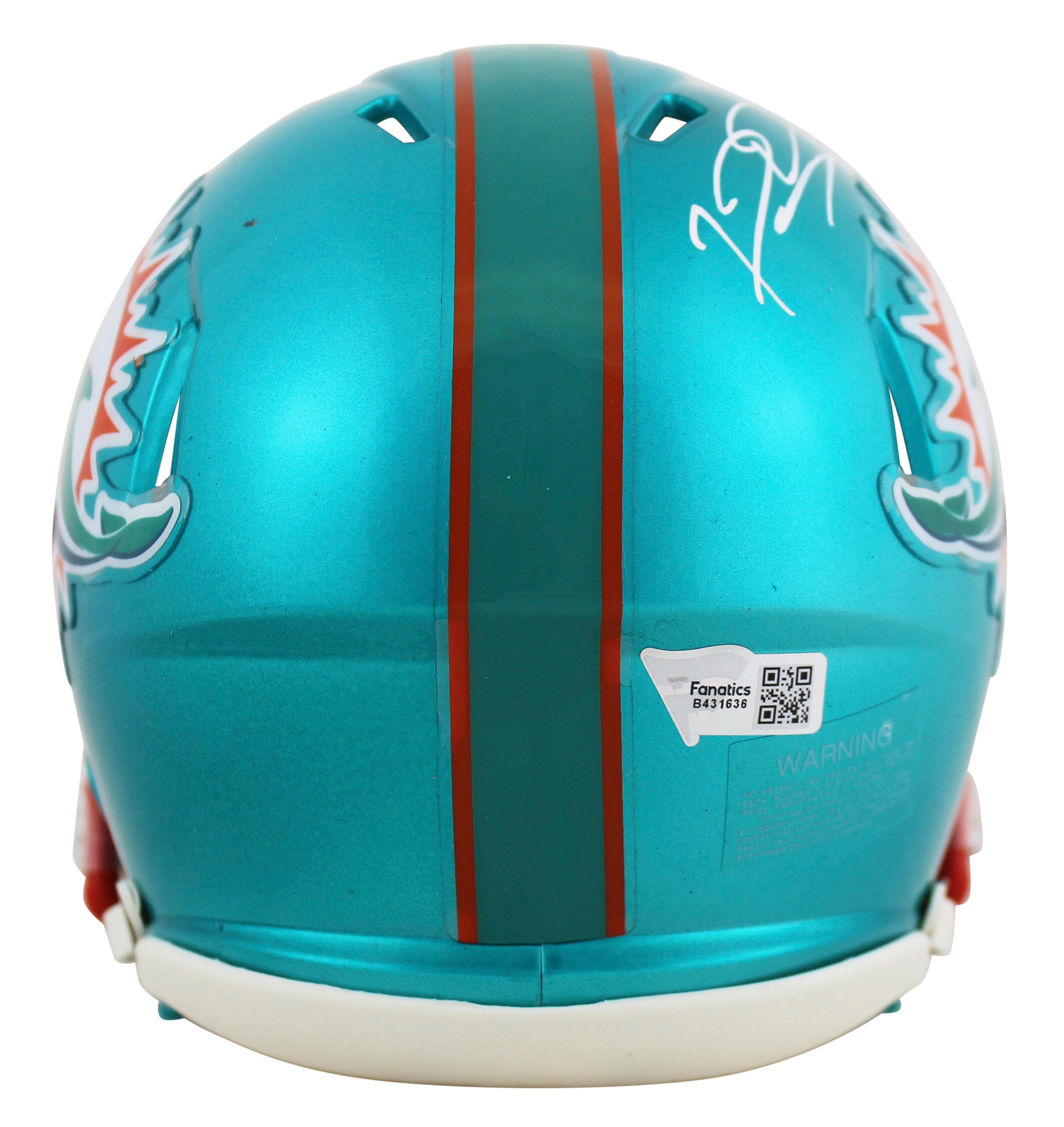 Dolphins Tua Tagovailoa Authentic Signed Flash Speed Mini Helmet Fanatics COA