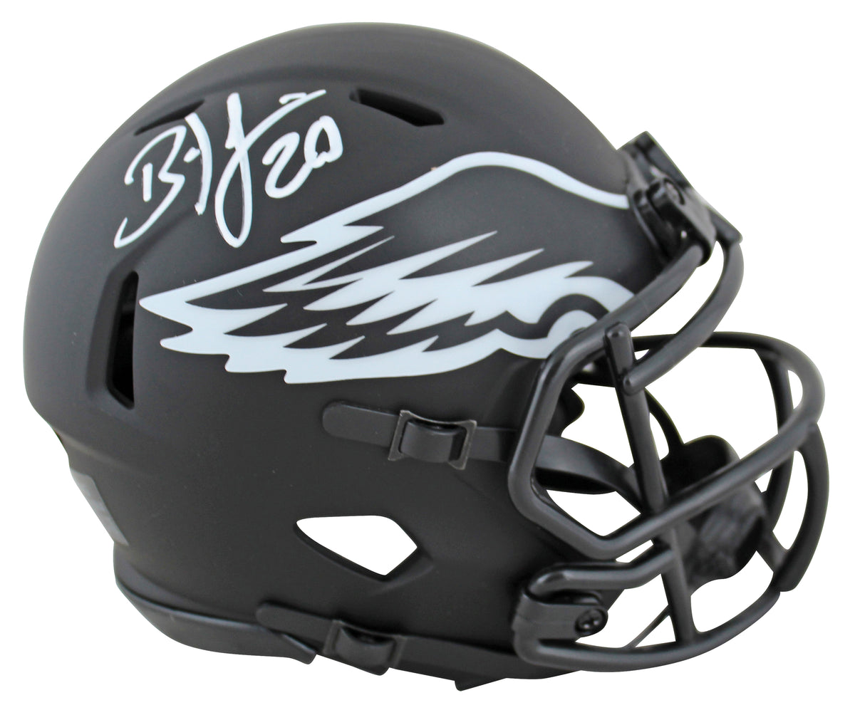 Eagles Brian Dawkins Authentic Signed Eclipse Speed Mini Helmet JSA Witnessed