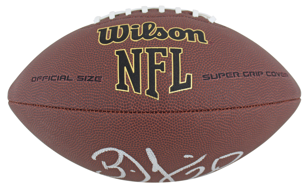 Eagles Brian Dawkins Authentic Signed Super Grip Nfl Football JSA Witnessed