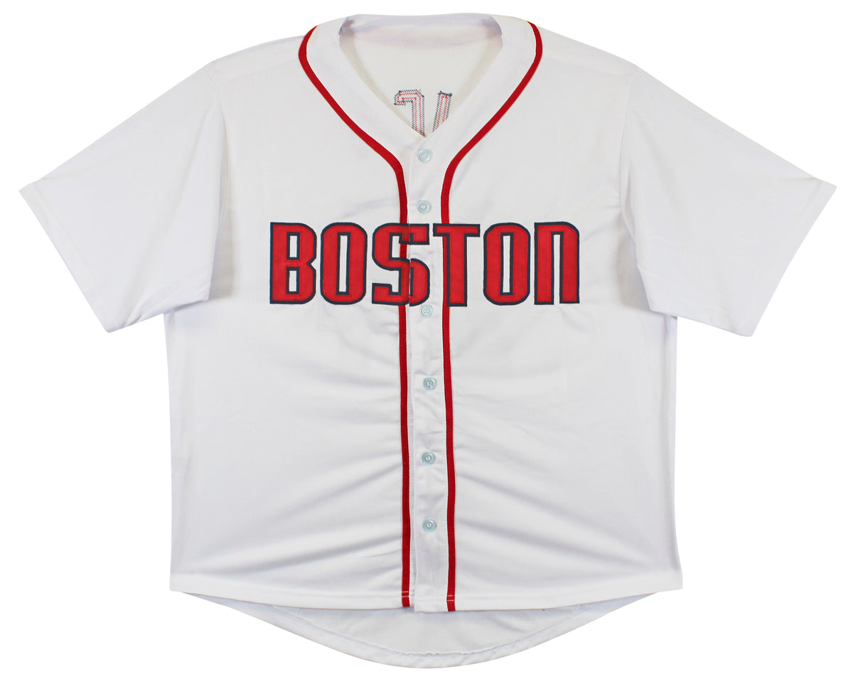 Jim Rice Authentic Signed White Pro Style Jersey BAS Autographed Witnessed