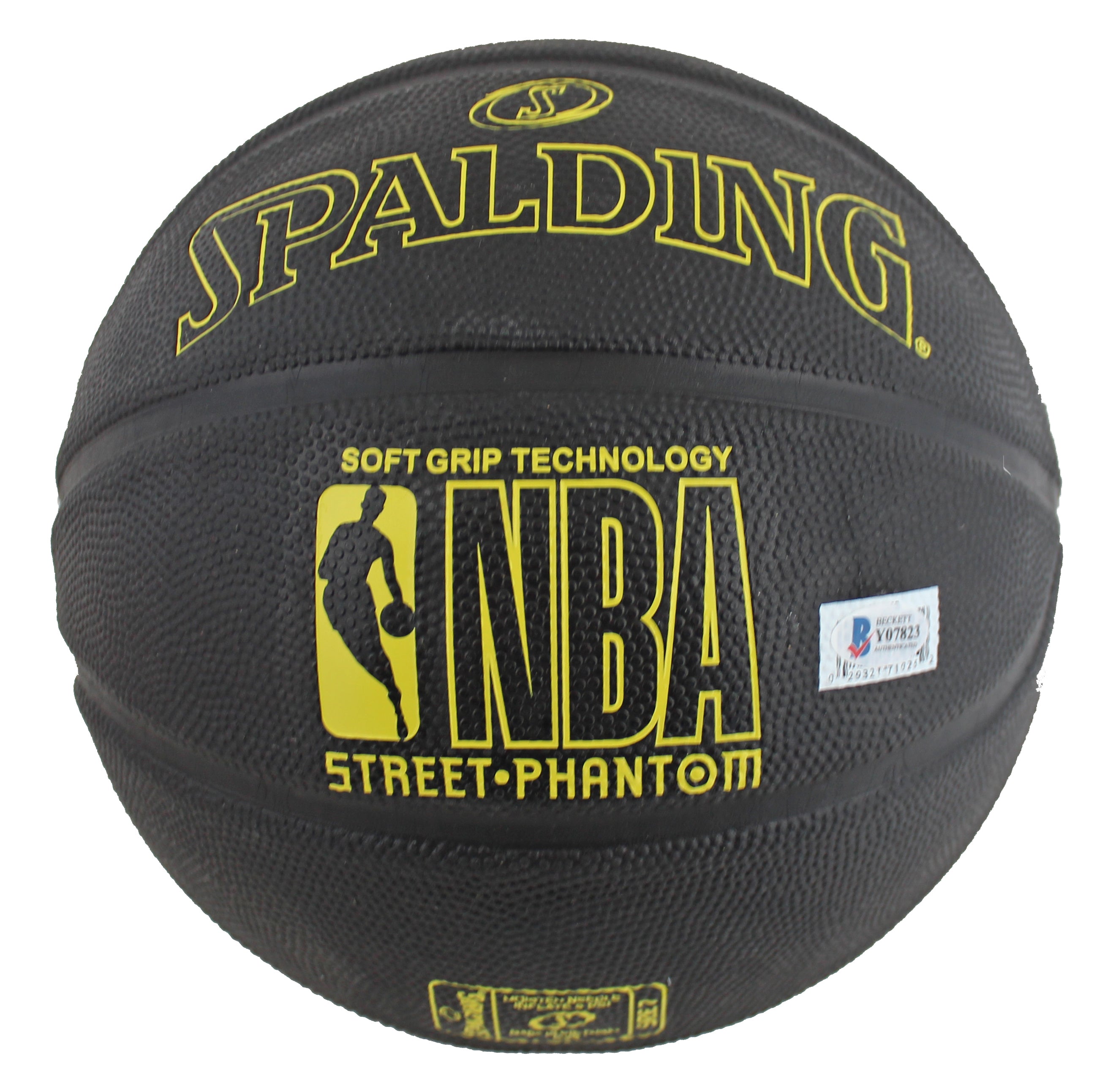 Lakers Shaquille O'Neal Authentic Signed Black Street Phantom Basketball BAS