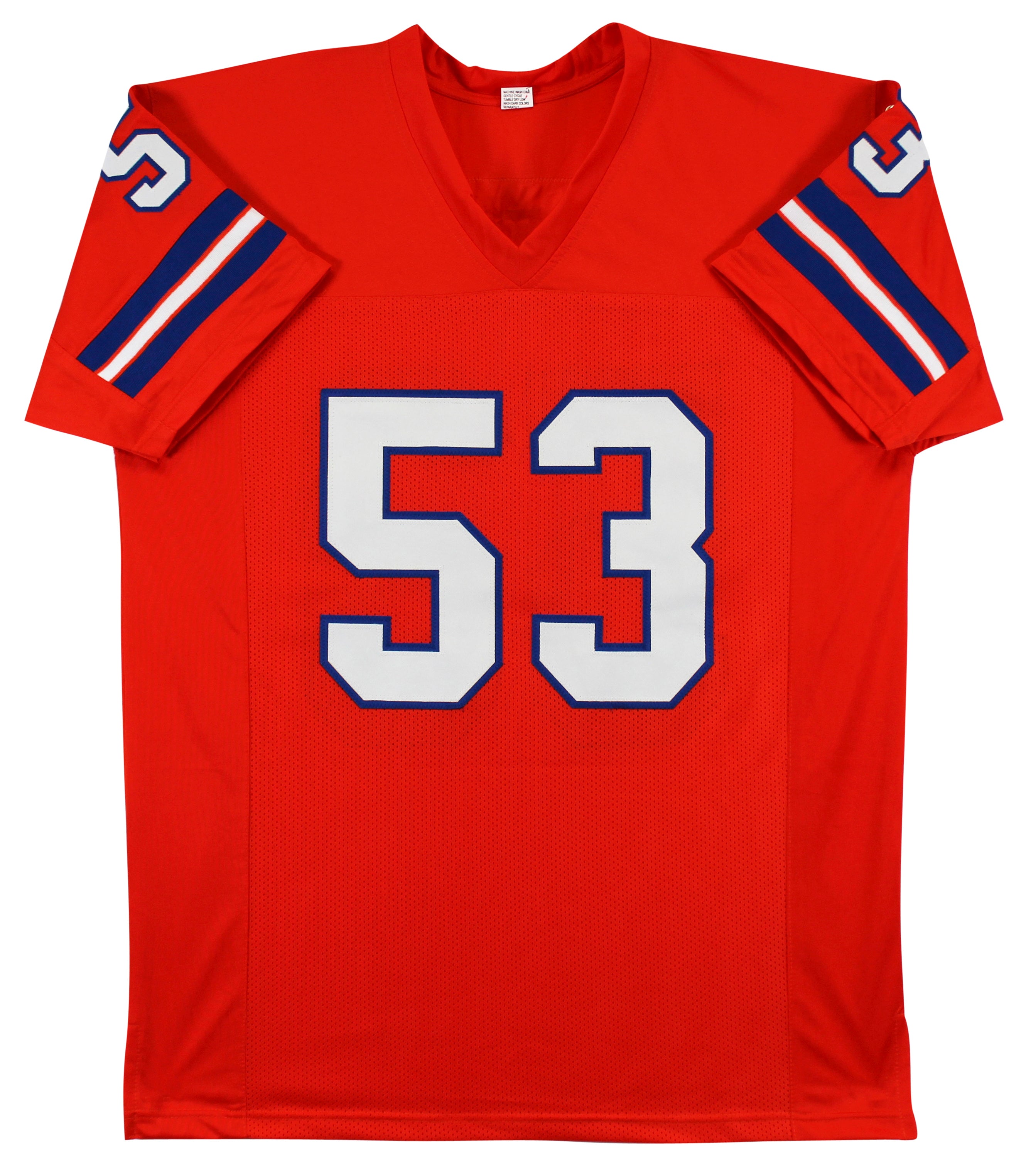 Randy Gradishar Authentic Signed Orange Pro Style Jersey Autographed BAS Witness