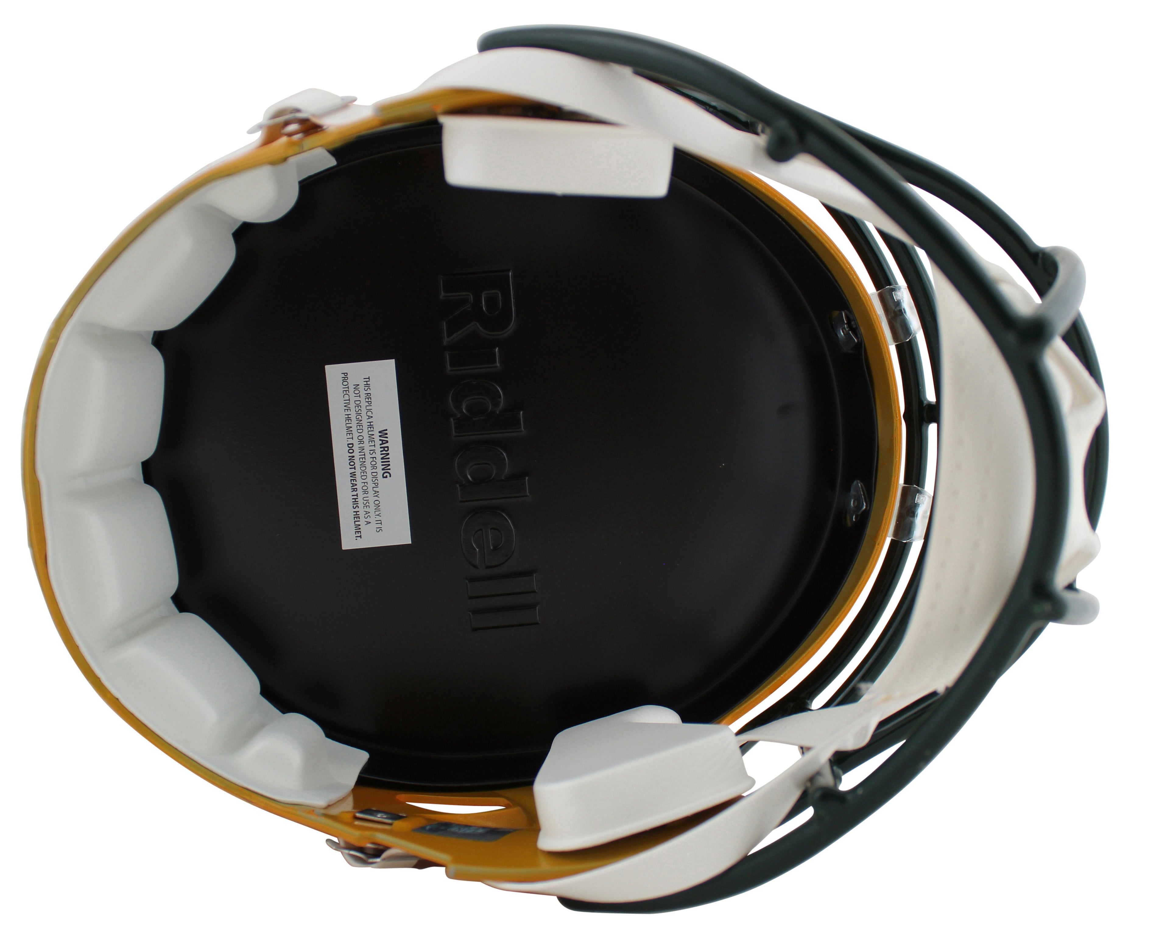 Packers Jordy Nelson Authentic Signed Full Size Speed Rep Helmet BAS Witnessed