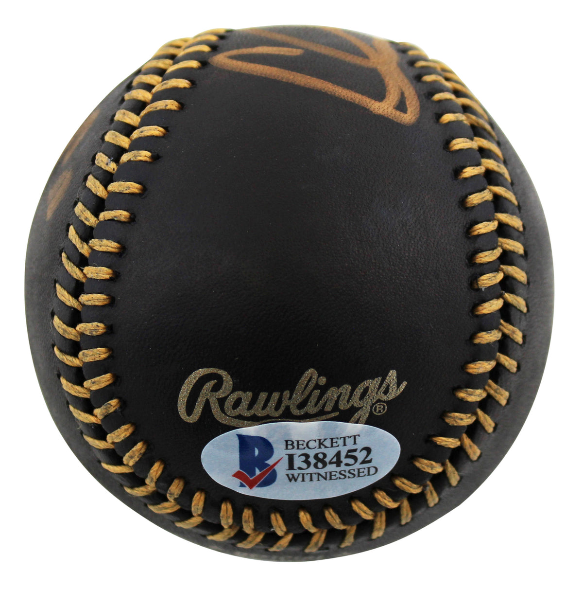 Charlie Sheen Major League "Vaughn" Signed Black Oml Baseball BAS Wit #I38452