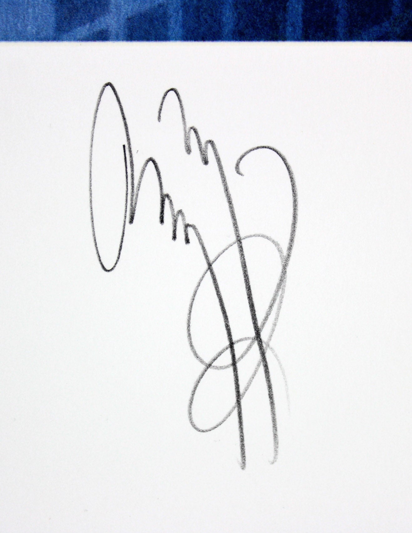 Jimmy Page Led Zeppelin Signed 30x33 LE Artist Print Litho #/300 BAS #A68029