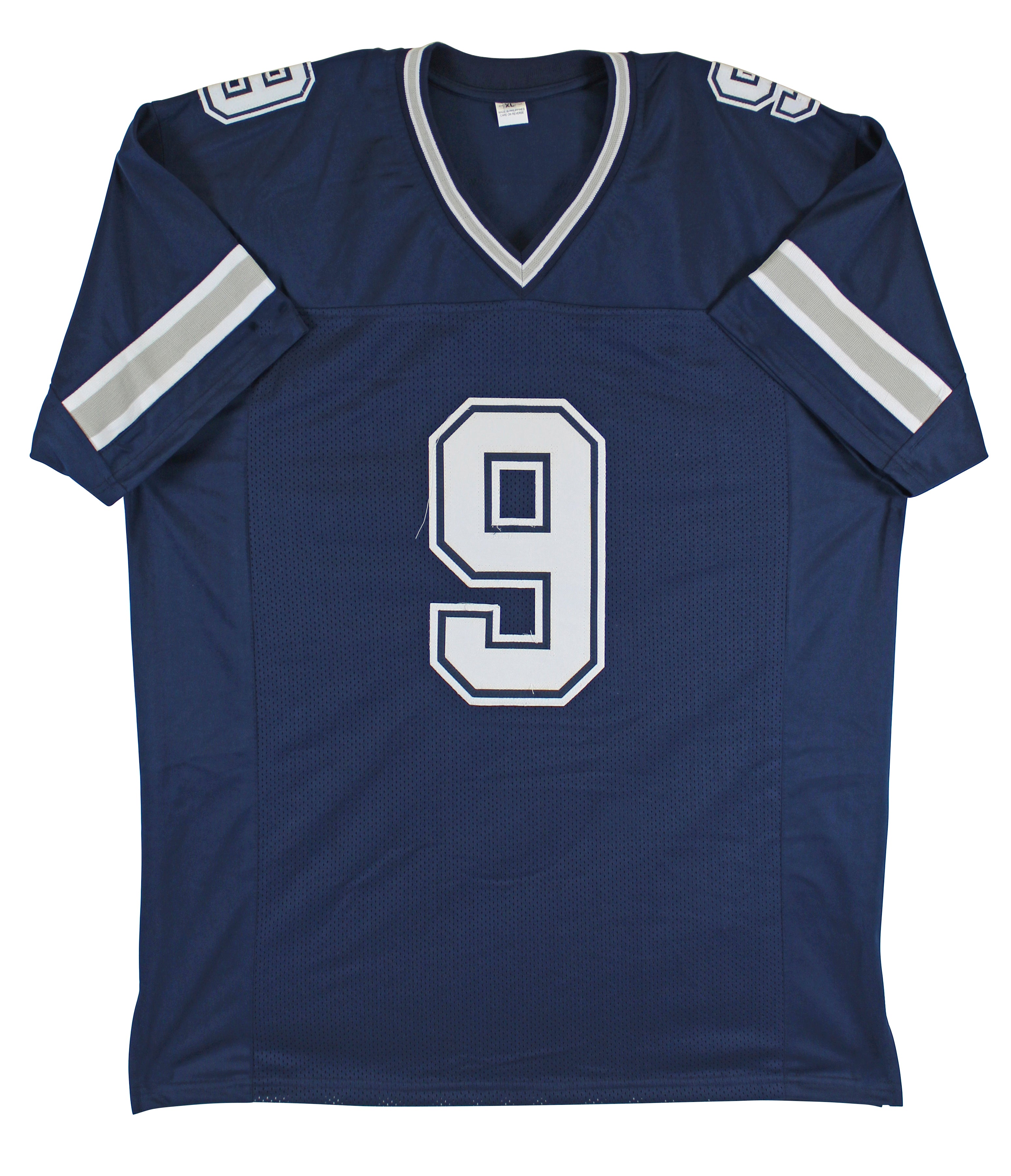 Tony Romo Authentic Signed Navy Blue Pro Style Jersey Autographed BAS Witnessed