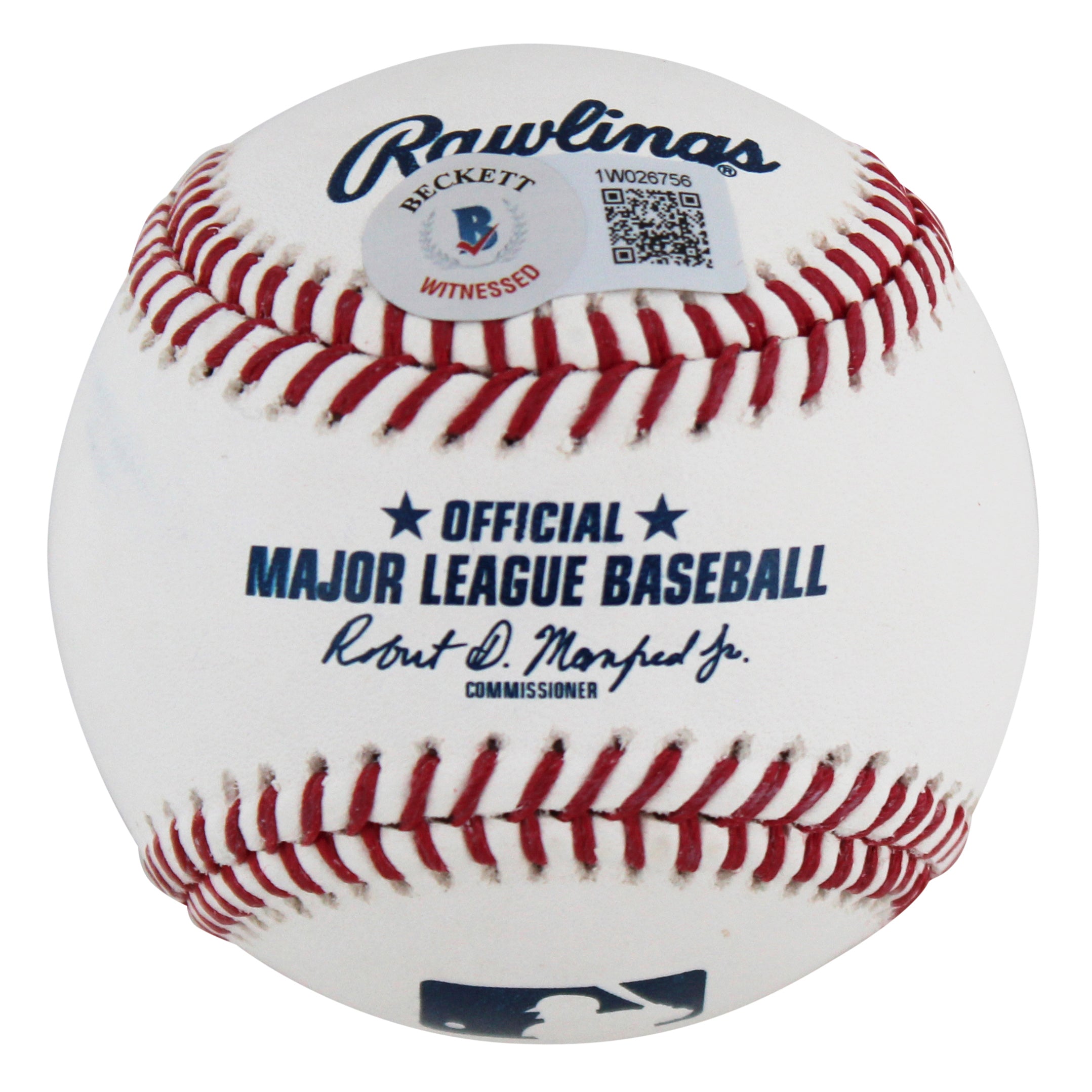 Reds Barry Larkin "HOF '12" Authentic Signed Oml Baseball BAS Witnessed