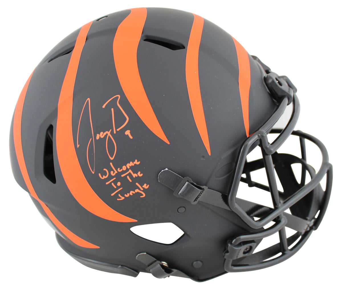 Bengals Joe Burrow "WTTJ" Signed Eclipse Full Size Speed Proline Helmet Fanatics
