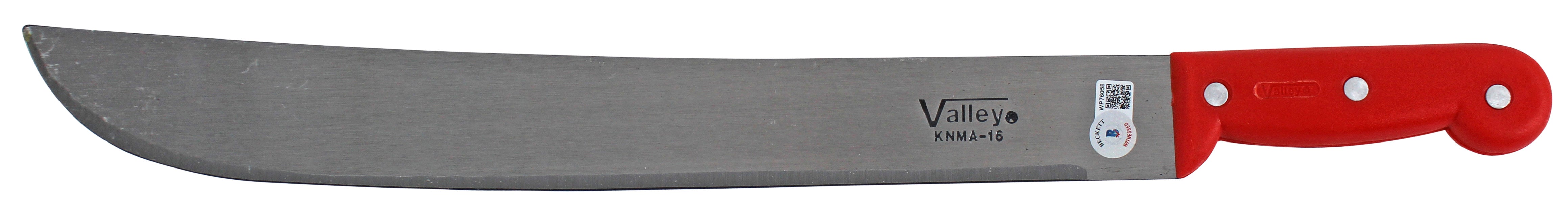 Ari Lehman Friday The 13th "Jason 1" Signed Machete w/ Red Handle BAS Witness