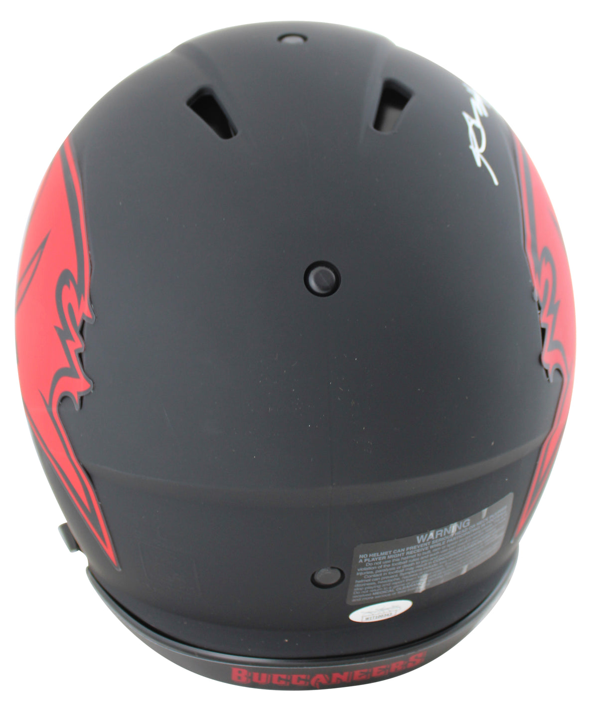 Buccaneers Antonio Brown Signed Eclipse Full Size Speed Proline Helmet JSA Wit