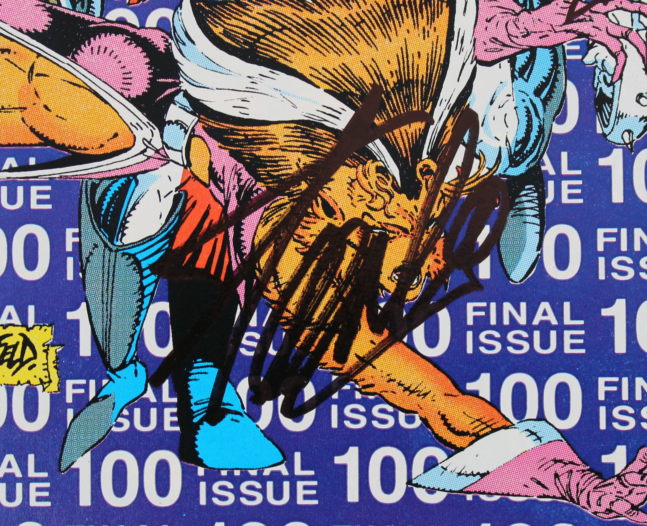(3) Stan Lee, Liefeld & Nicieza Signed New Mutants #100 Final Issue Comic JSA