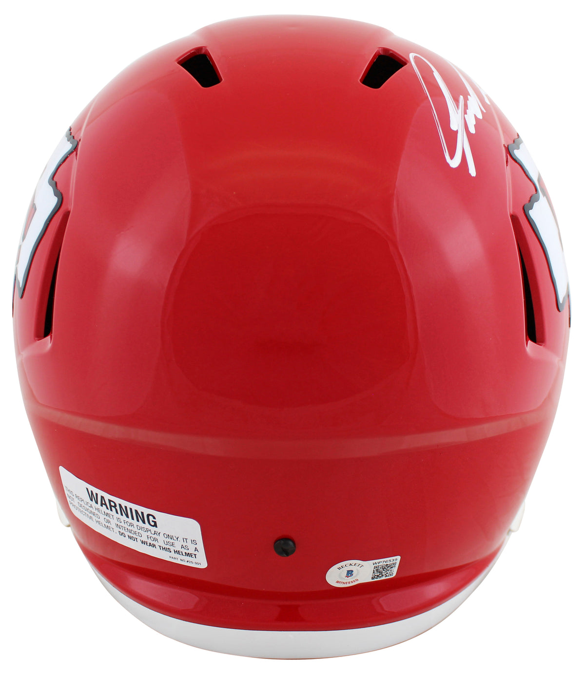 Chiefs Jared Allen Authentic Signed Full Size Speed Rep Helmet BAS Witnessed