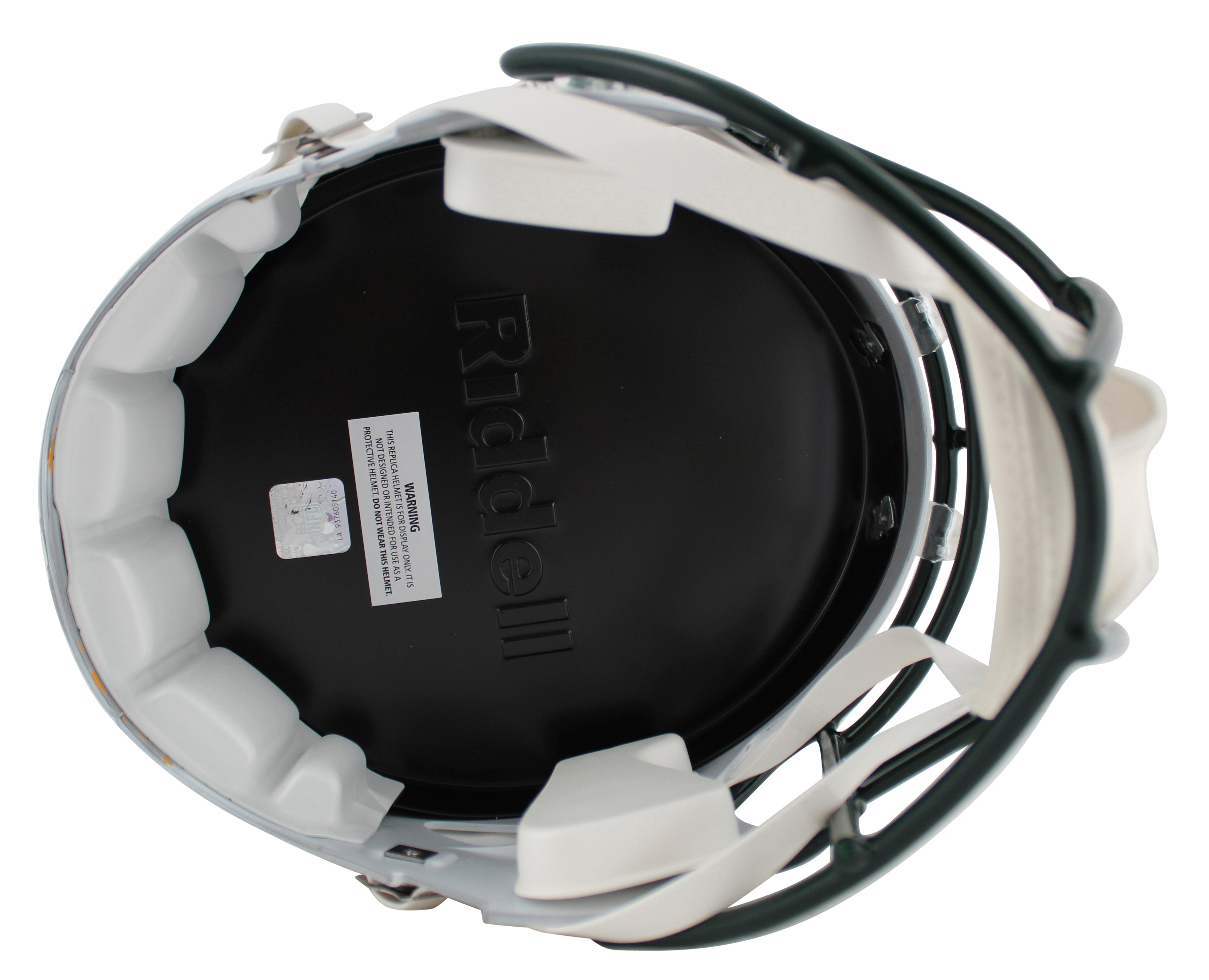 Jets Curtis Martin Signed 1998-18 TB Full Size Speed Rep Helmet w Case PSA Itp