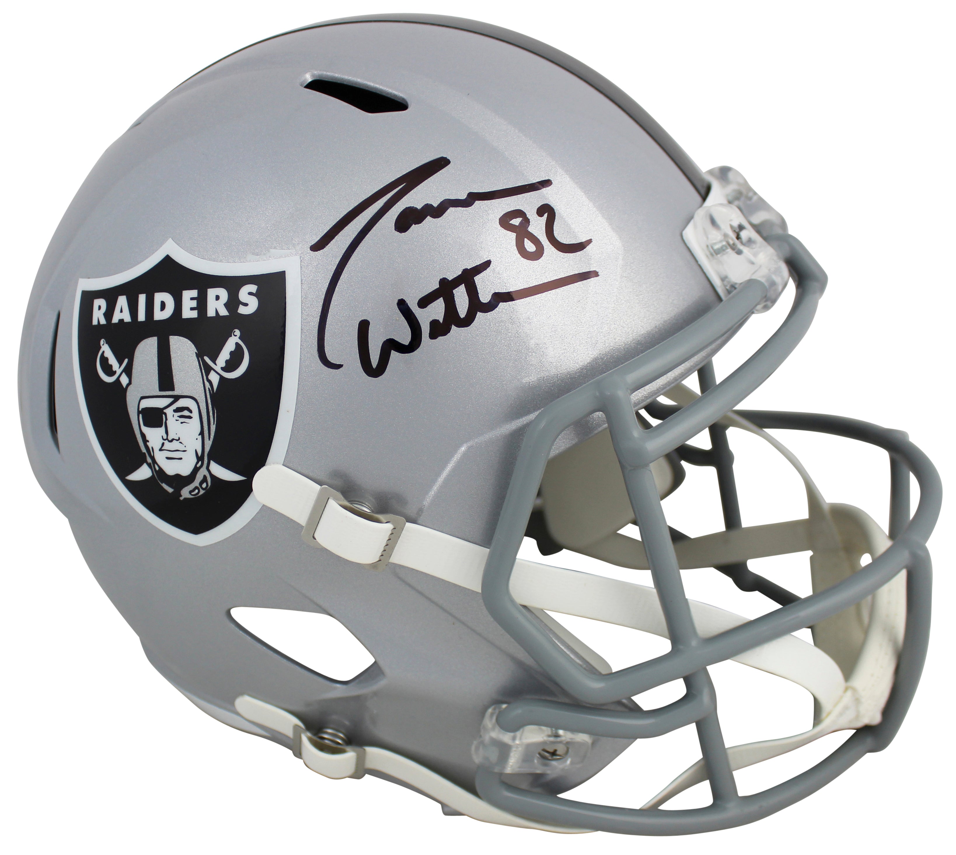 Raiders Jason Witten Authentic Signed Full Size Speed Rep Helmet BAS Witnessed