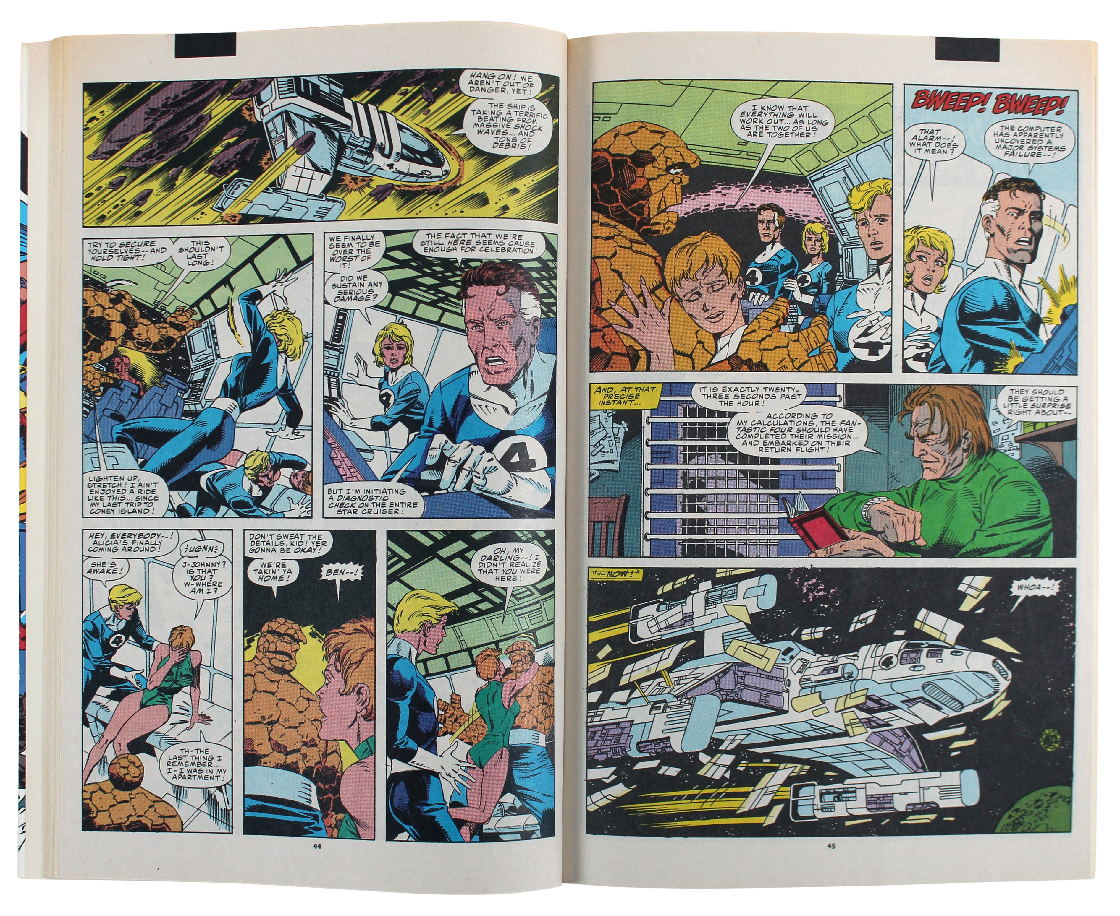 Stan Lee & Joe Sinnott Authentic Signed Fantastic Four #358 Comic JSA #XX05169