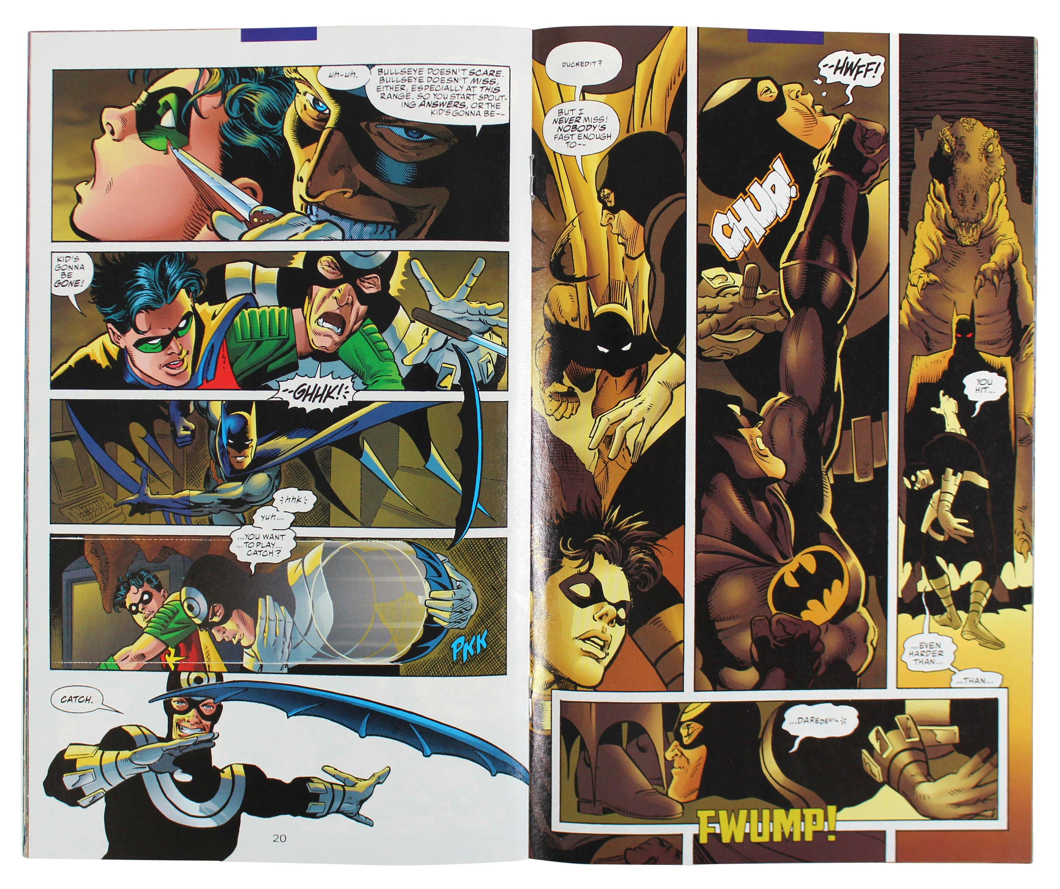(3) Stan Lee, Jurgens & Marz Signed DC Versus Marvel #1 Comic JSA #XX05188