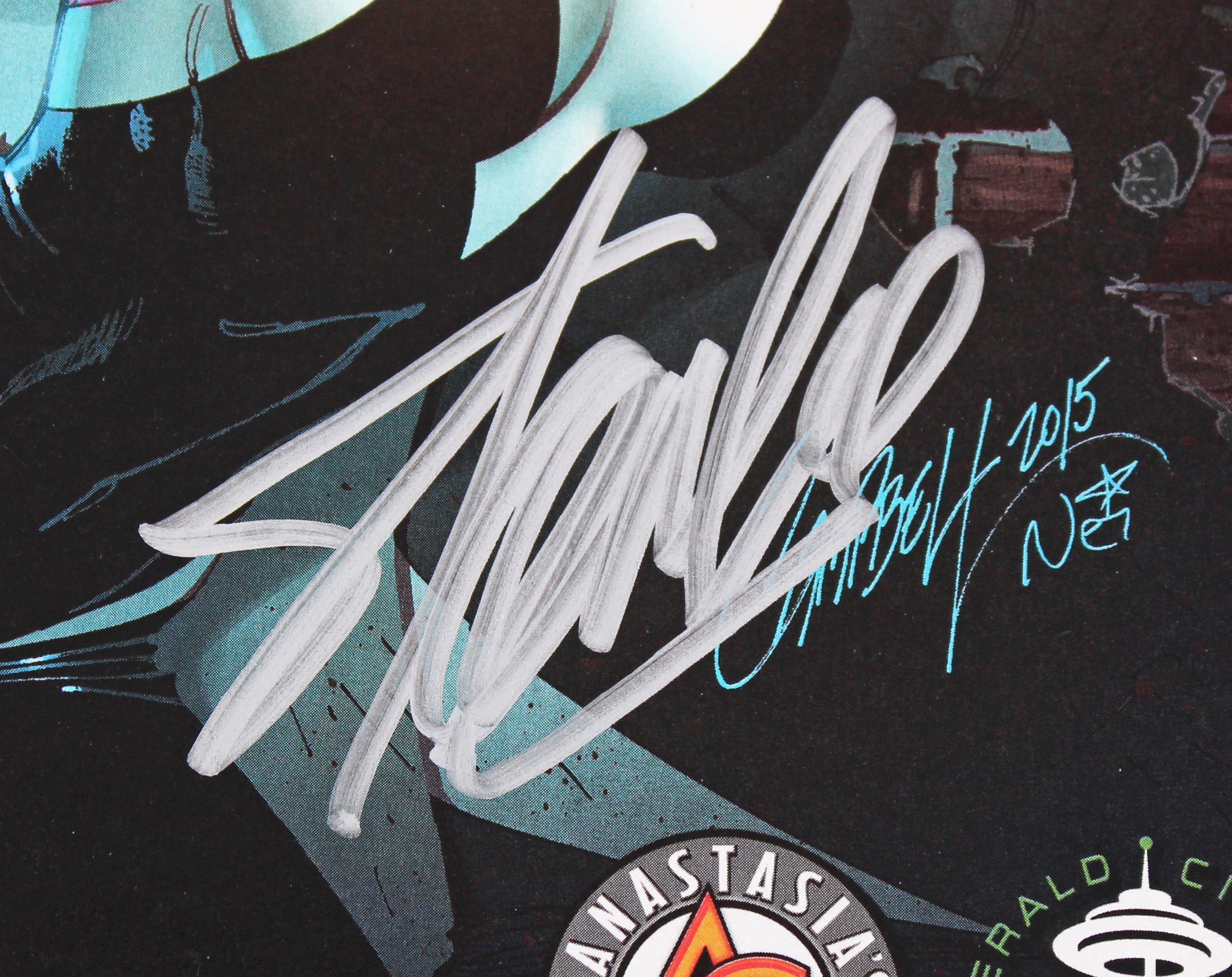 Stan Lee & J. Scott Campbell Signed Spider Gwen Marvel Variant 002 Comic JSA