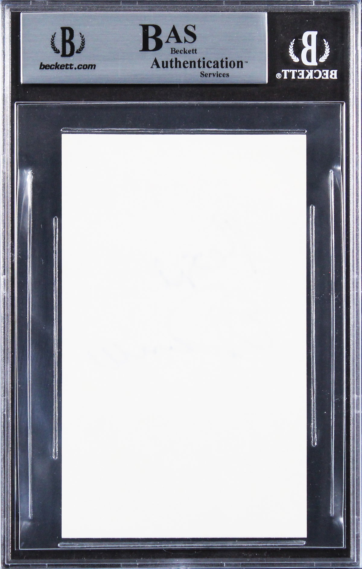 Rosie O'Donnell A League Of Their Own Authentic Signed 3x5 Index Card BAS Slab 1