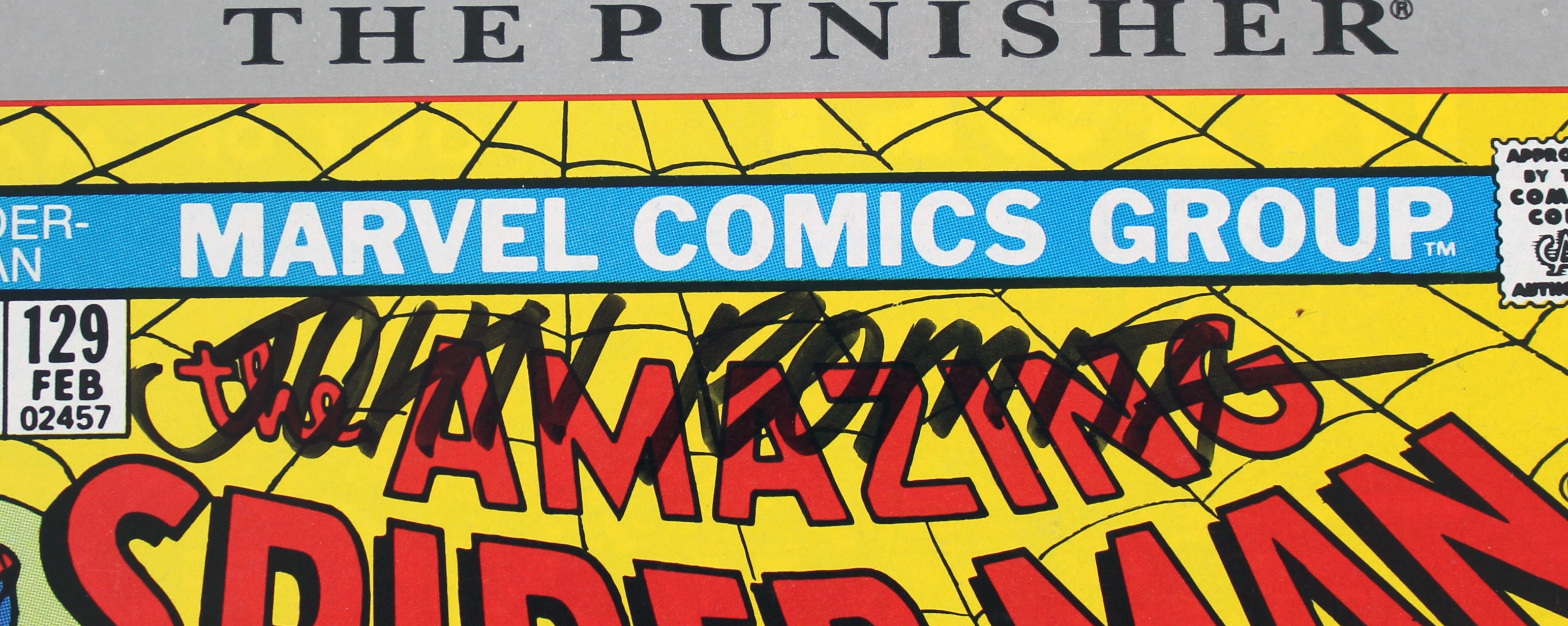 (3) Stan Lee, Romita & Conway Signed The Amazing Spider-Man #129 Comic JSA