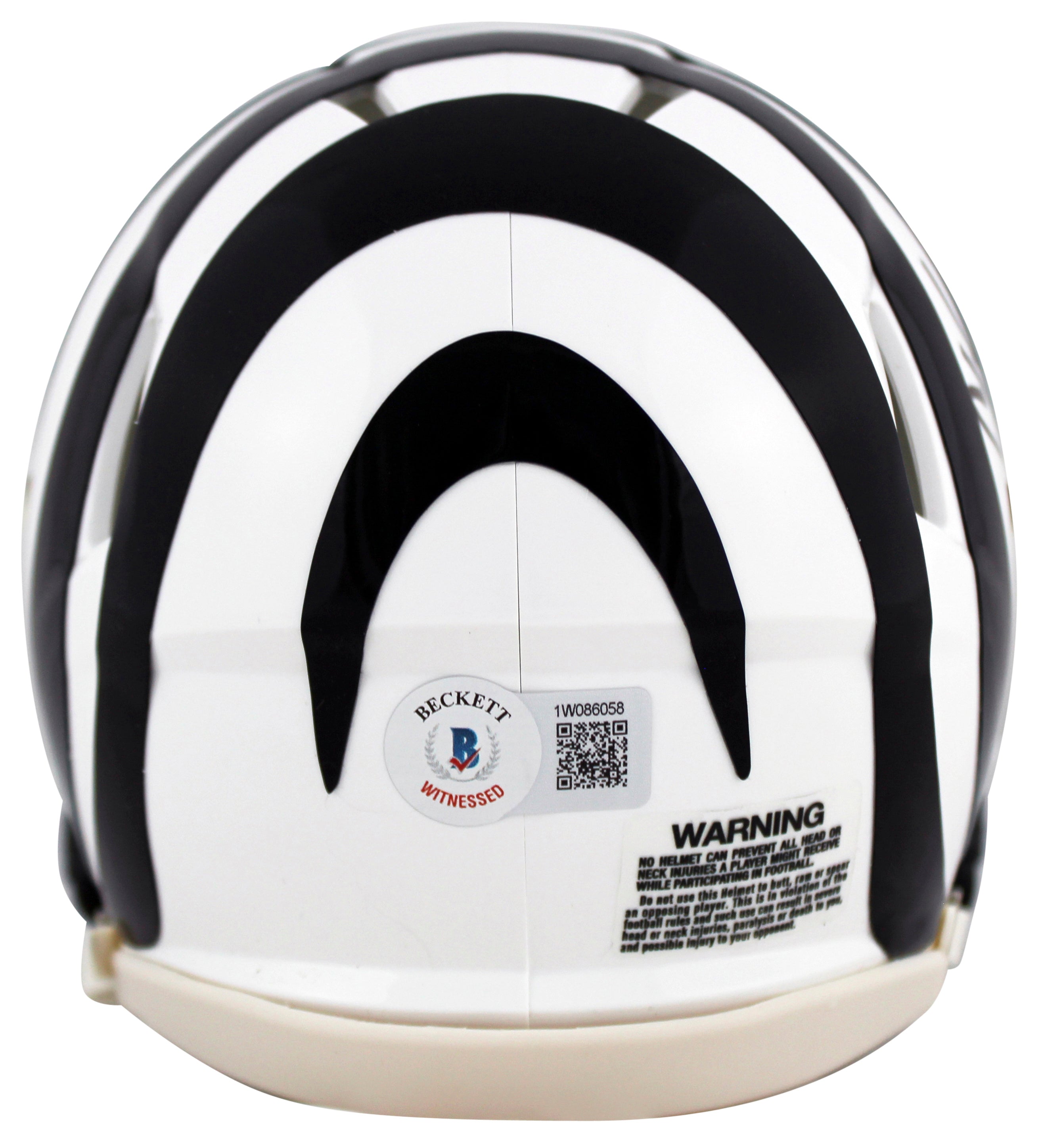 Bengals Chad Johnson Signed 2022 Alt White Speed Mini Helmet BAS Witnessed