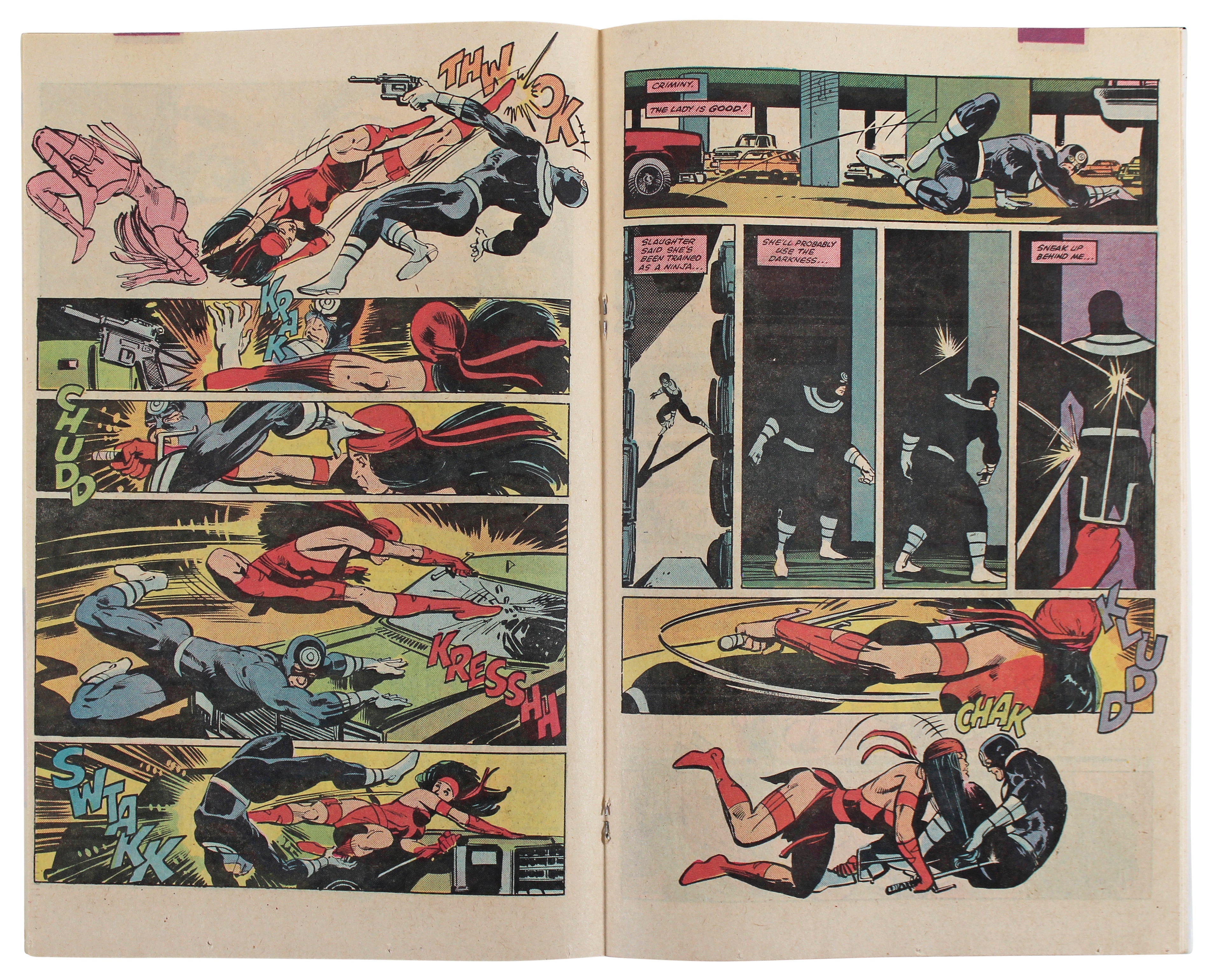 (3) Stan Lee, Miller & Janson Authentic Signed Daredevil #181 Comic JSA #XX05181