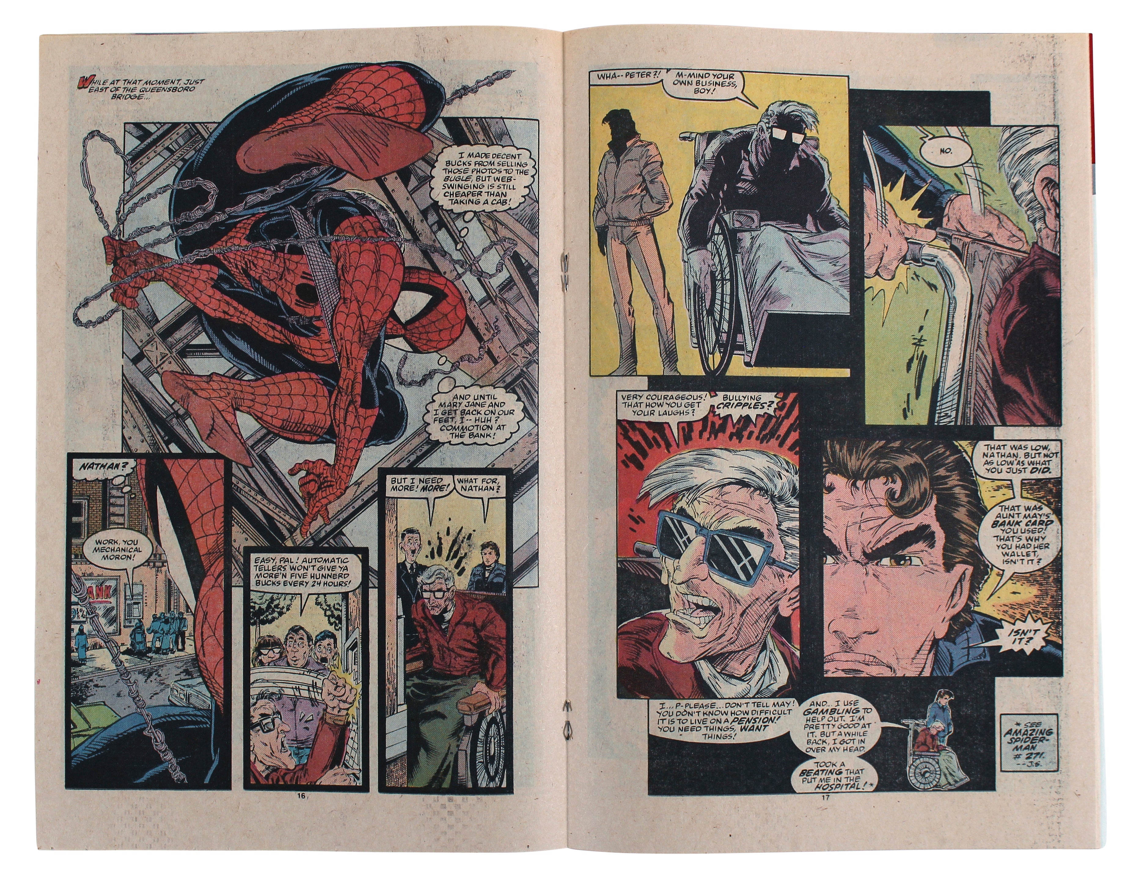 (3) Stan Lee, McFarlane & Michelinie Signed Amazing Spider-Man #315 Comic JSA