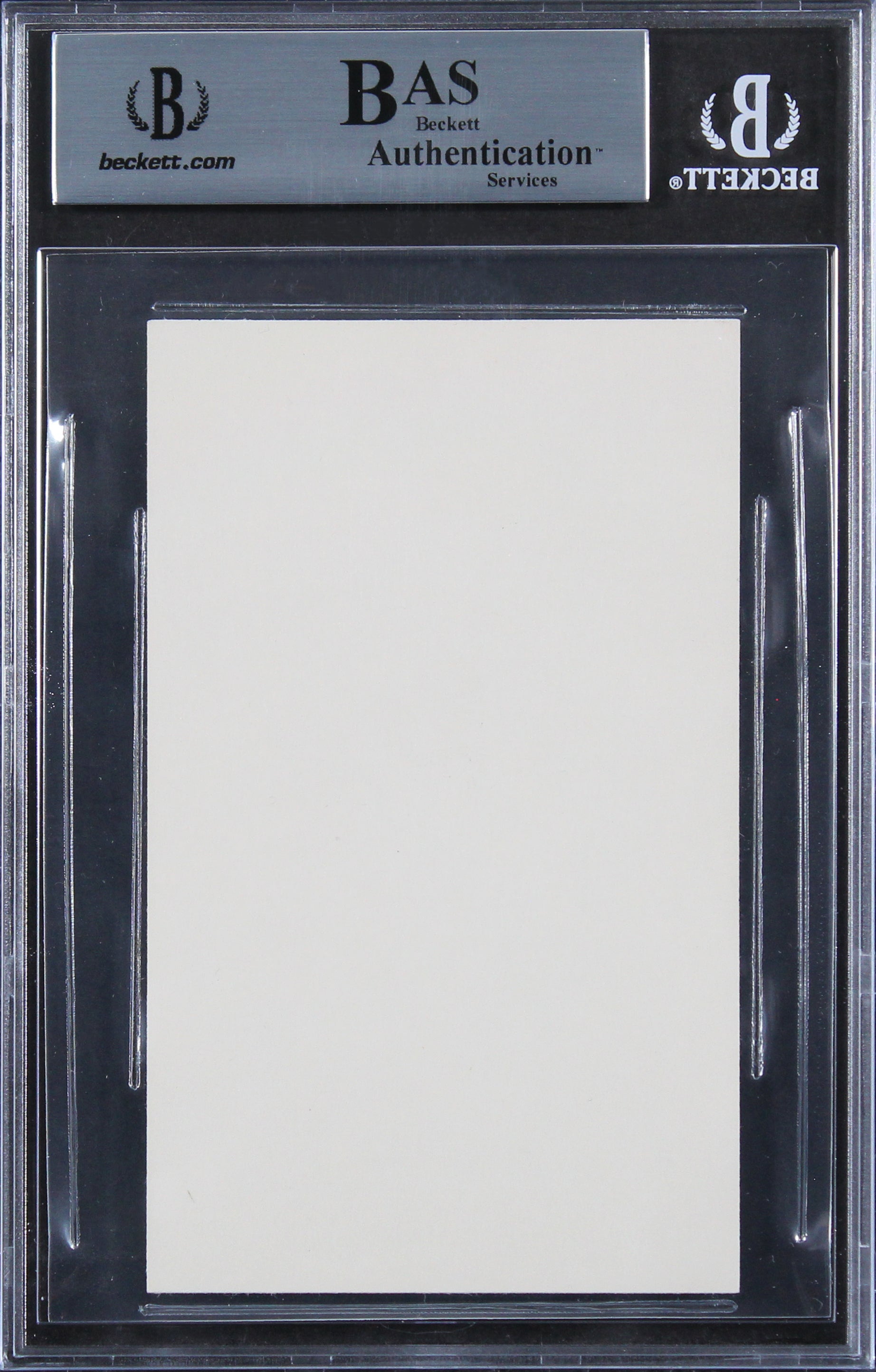 Harold Ramis Ghostbusters Authentic Signed 3x5 Index Card BAS Slabbed