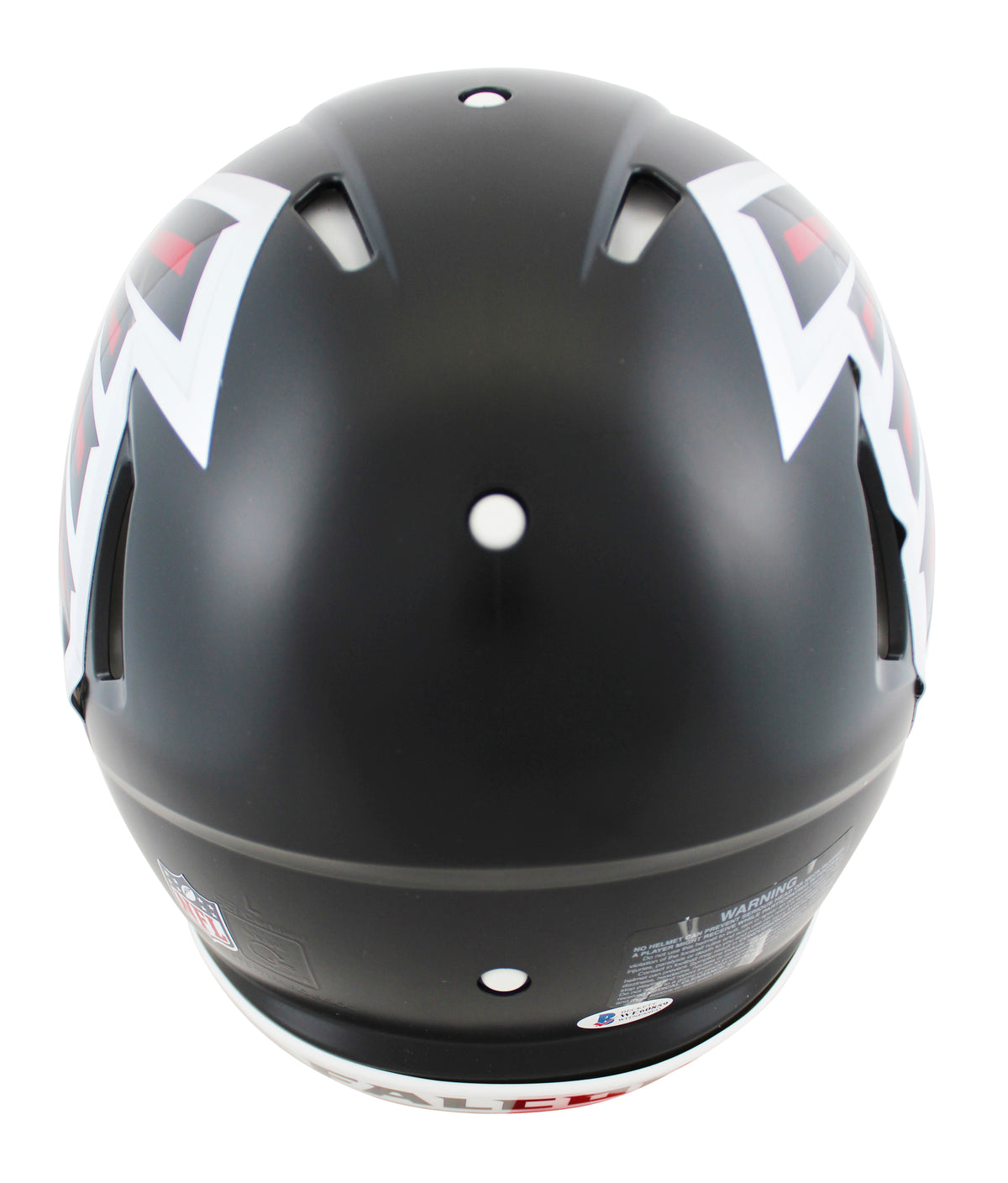 Falcons Julio Jones Authentic Signed Full Size Speed Proline Helmet BAS Witness