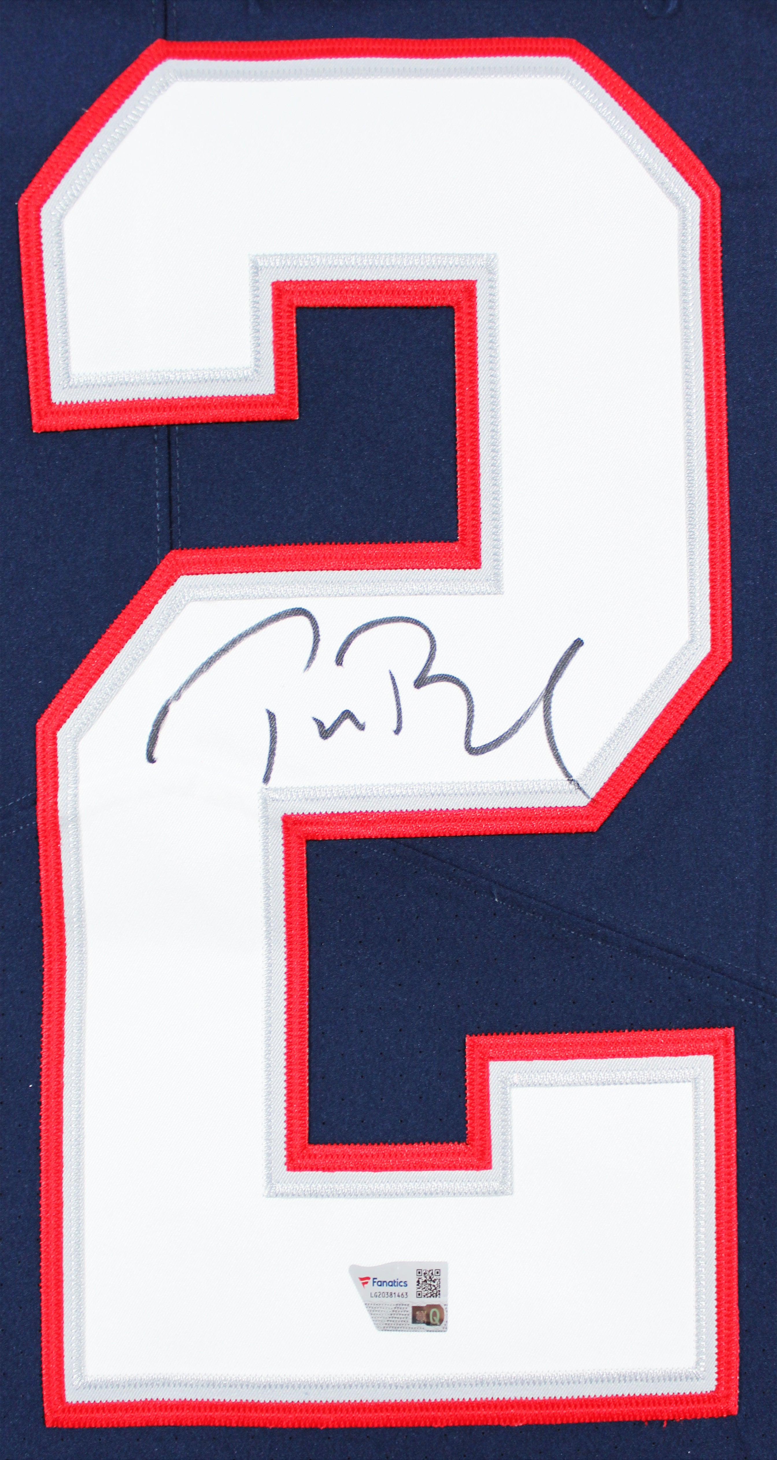Patriots Tom Brady Authentic Signed Navy Blue Nike Elite Jersey Fanatics